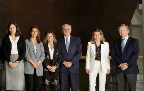 Gema Navarro Mangano, en una foto como consejera de Tubacex.