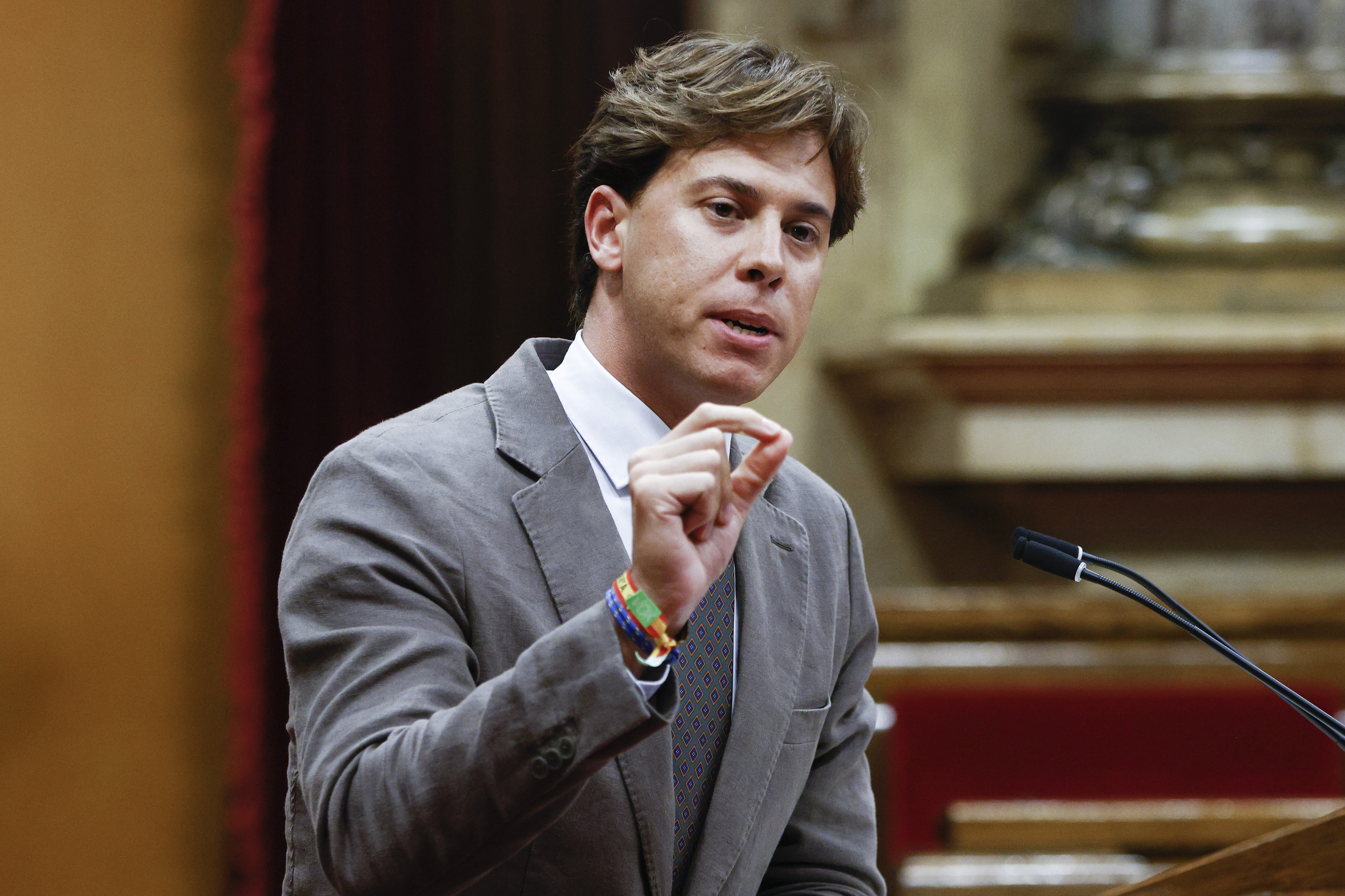 El diputado de Vox Ignacio Tarradas .EFE/Quique Garc�a
