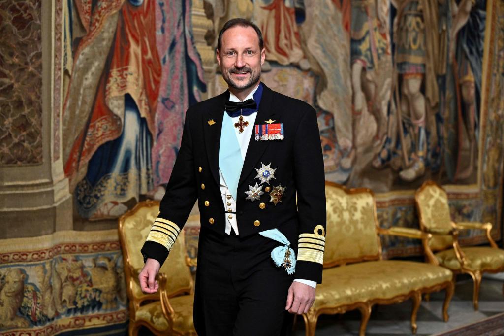 El príncipe Haakon de Noruega.