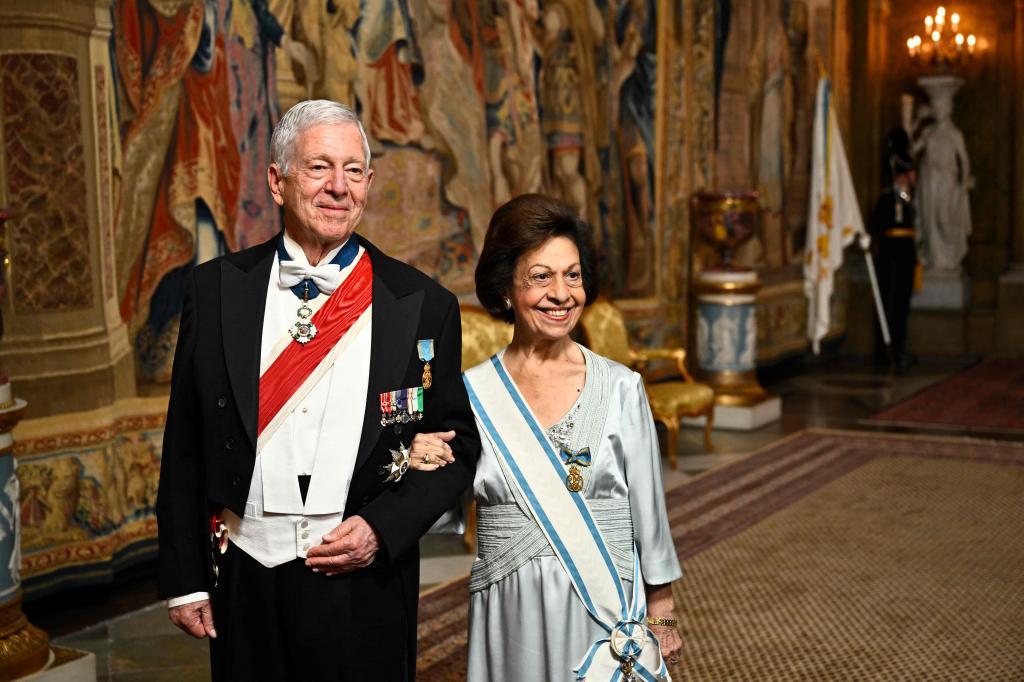 Alejandro y Catalina de Serbia.