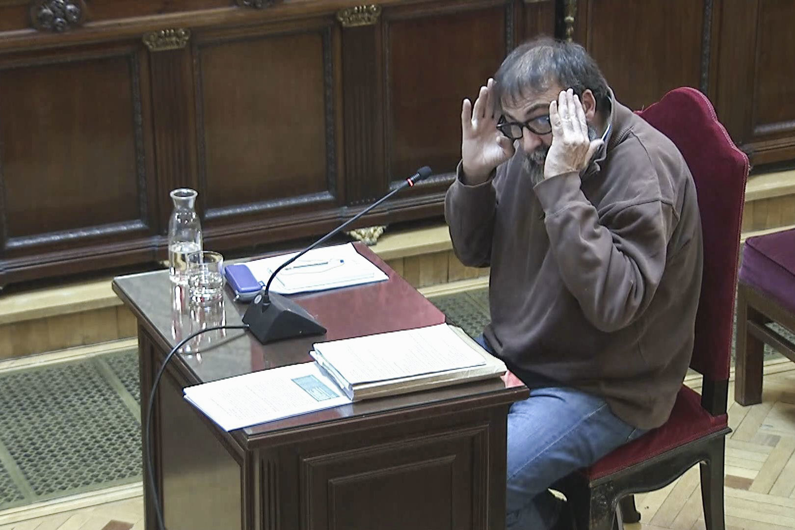 Koldo Garc�a, en el juicio.