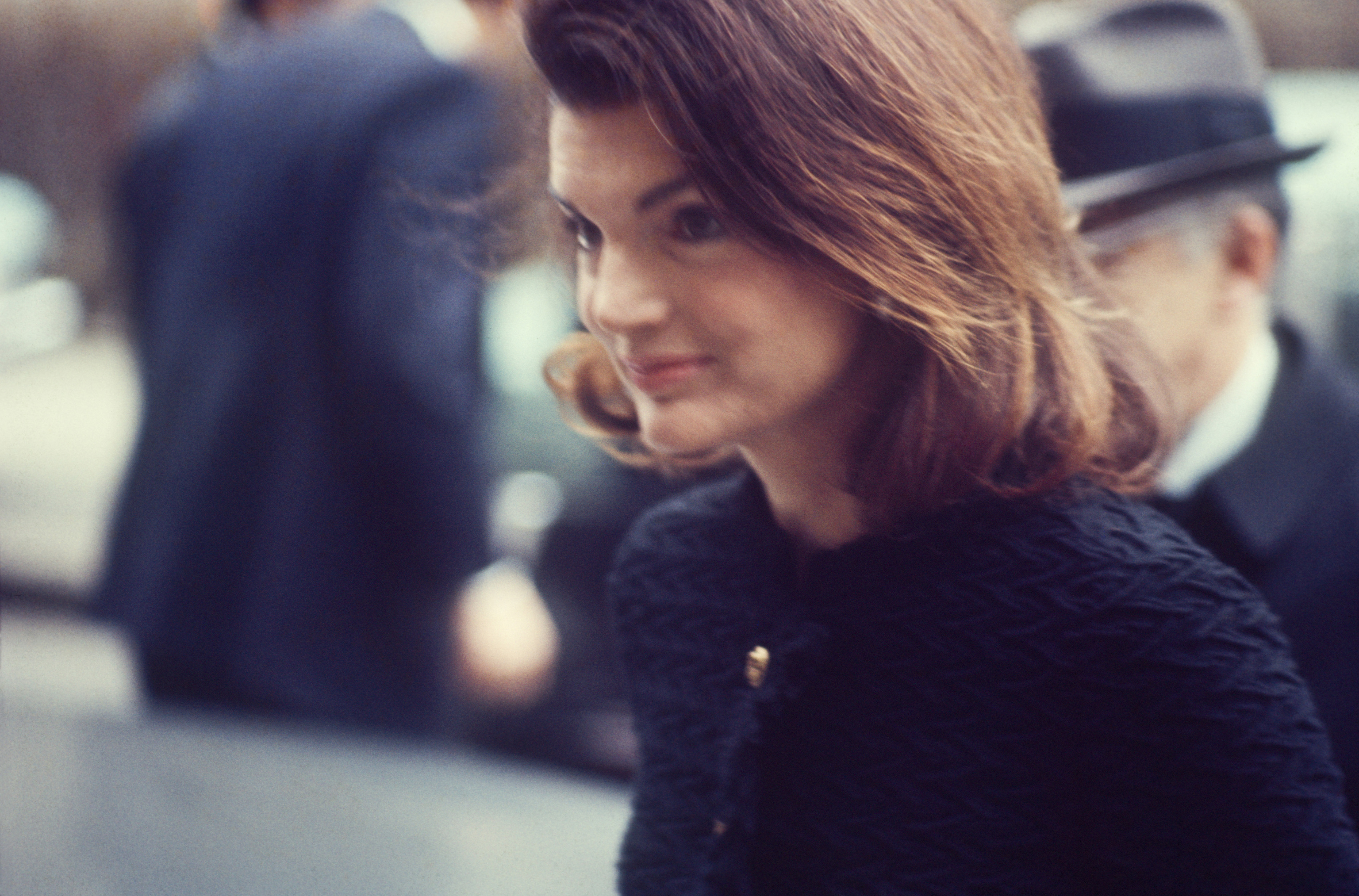 Jacqueline Kennedy Onassis, en torno a 1970, en Nueva York.