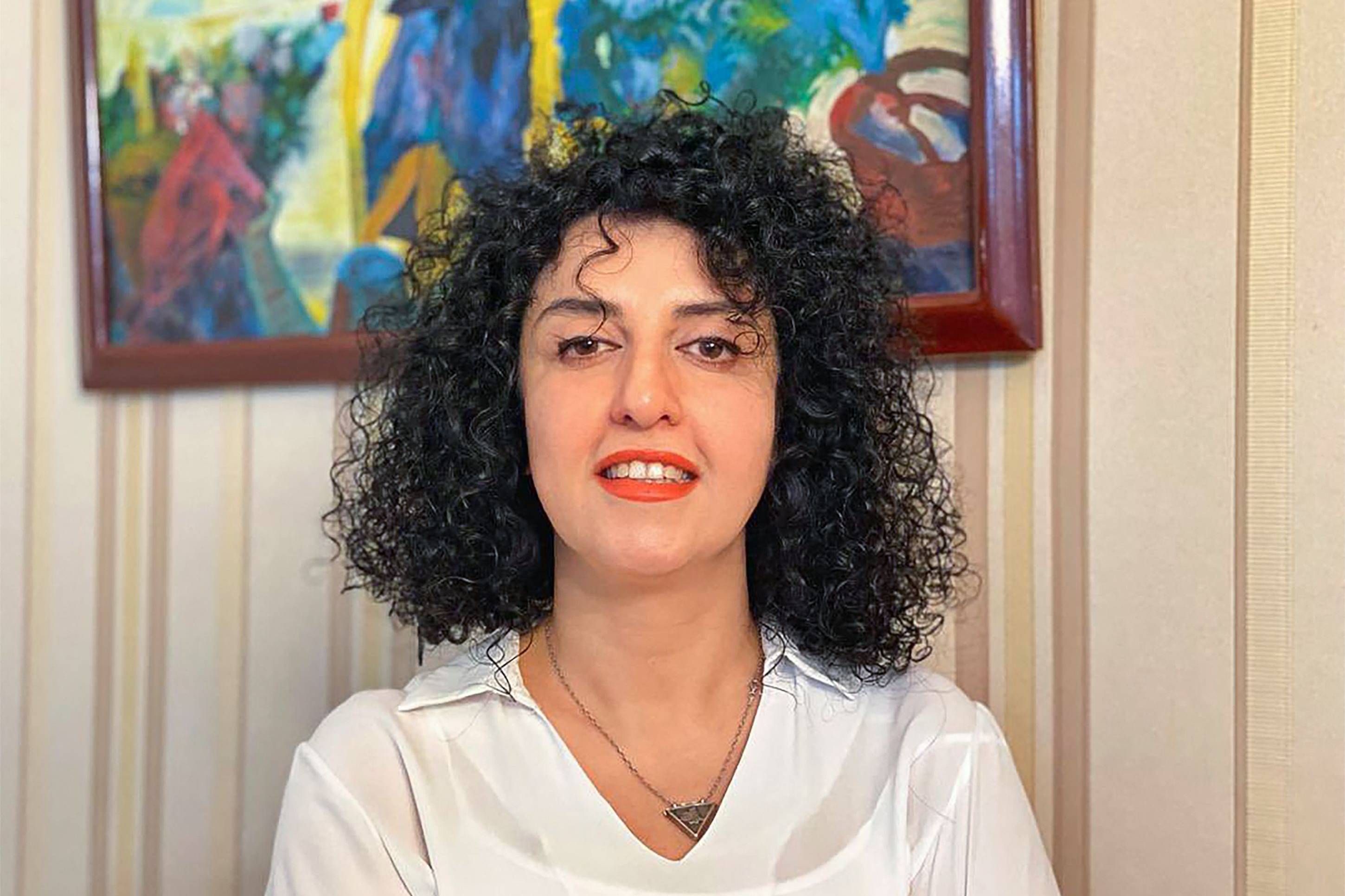 Narges Mohammadi.