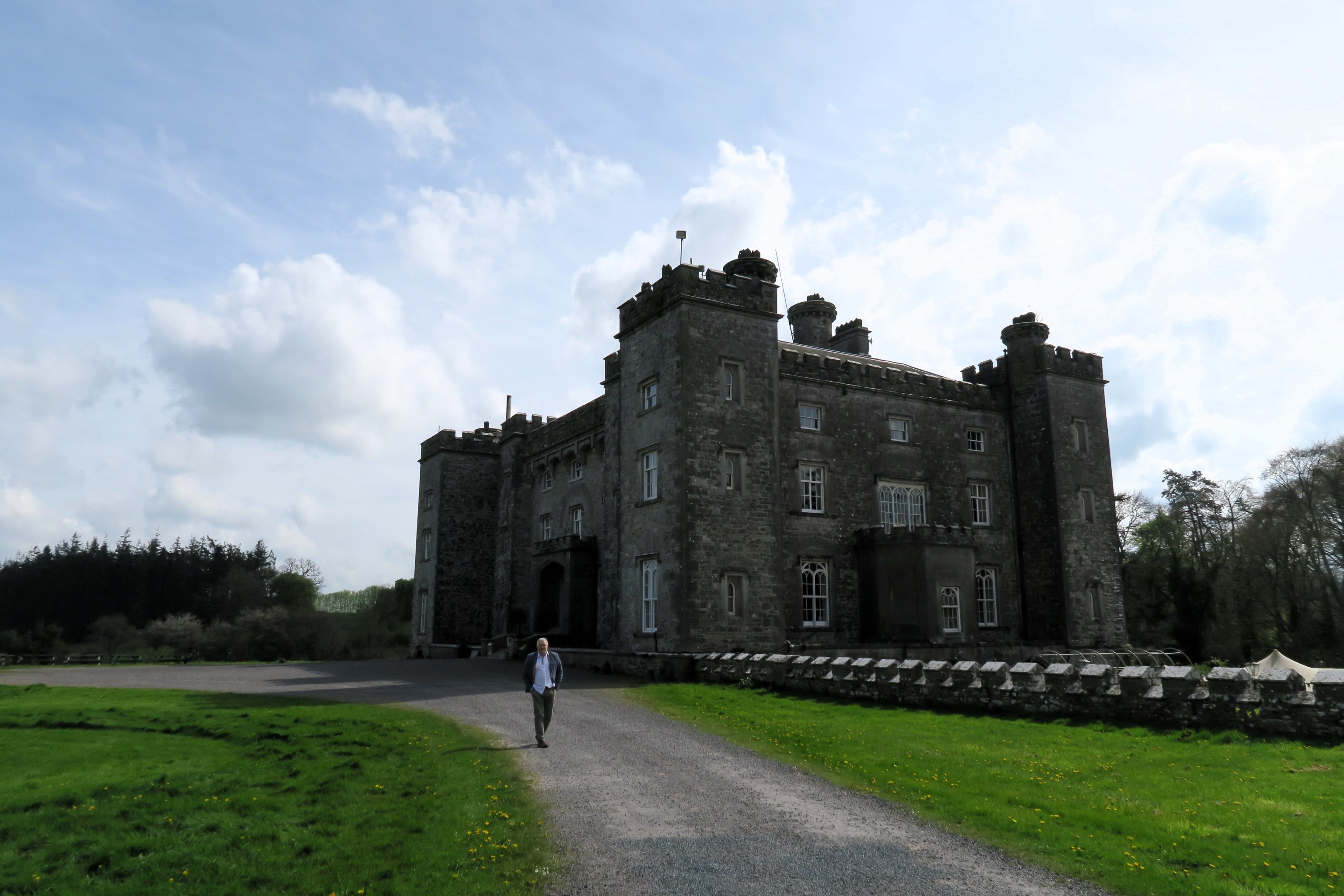 castillo de Slane, al norte de Dublín.