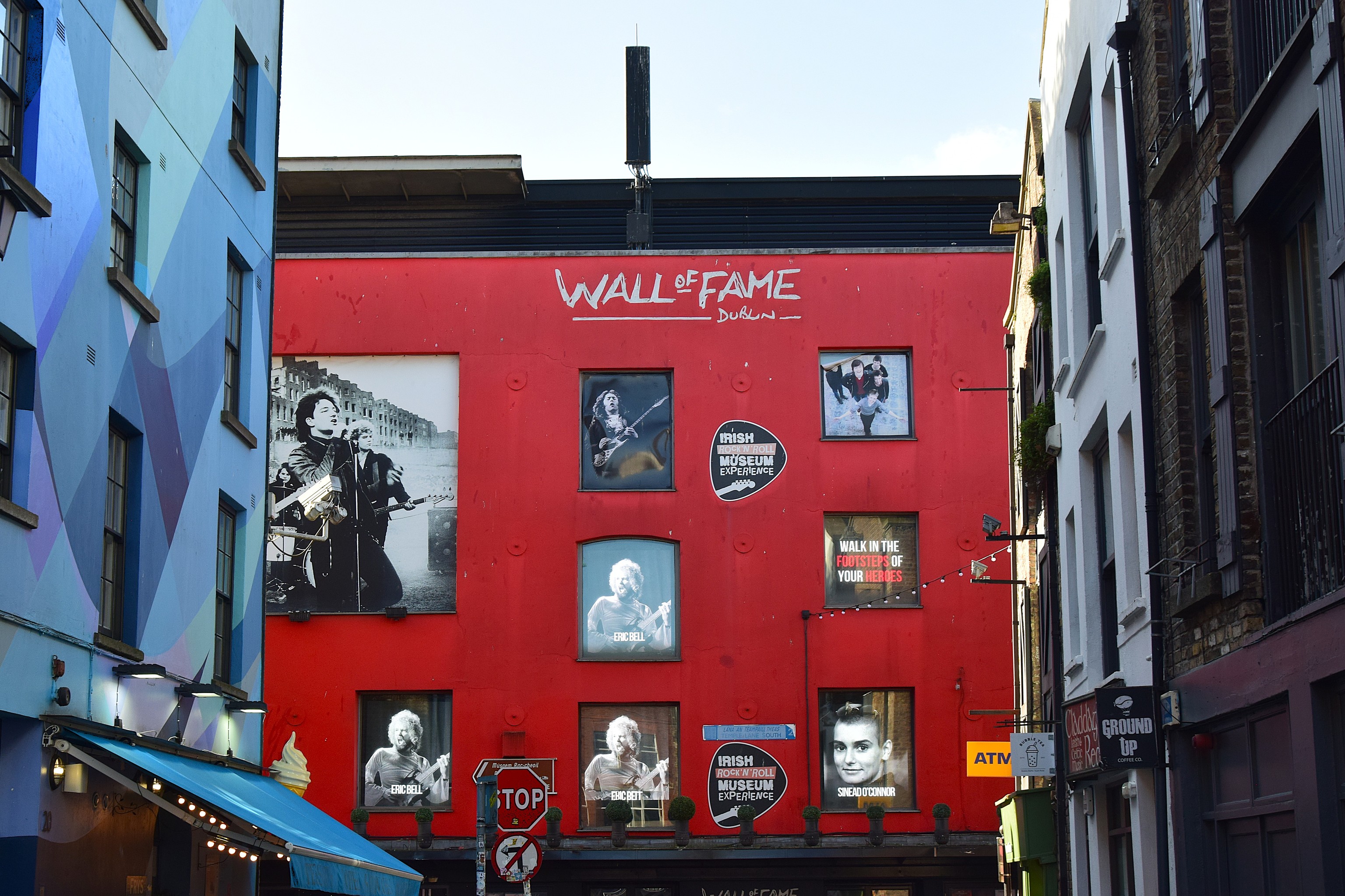 Wall of fame en Dublín.