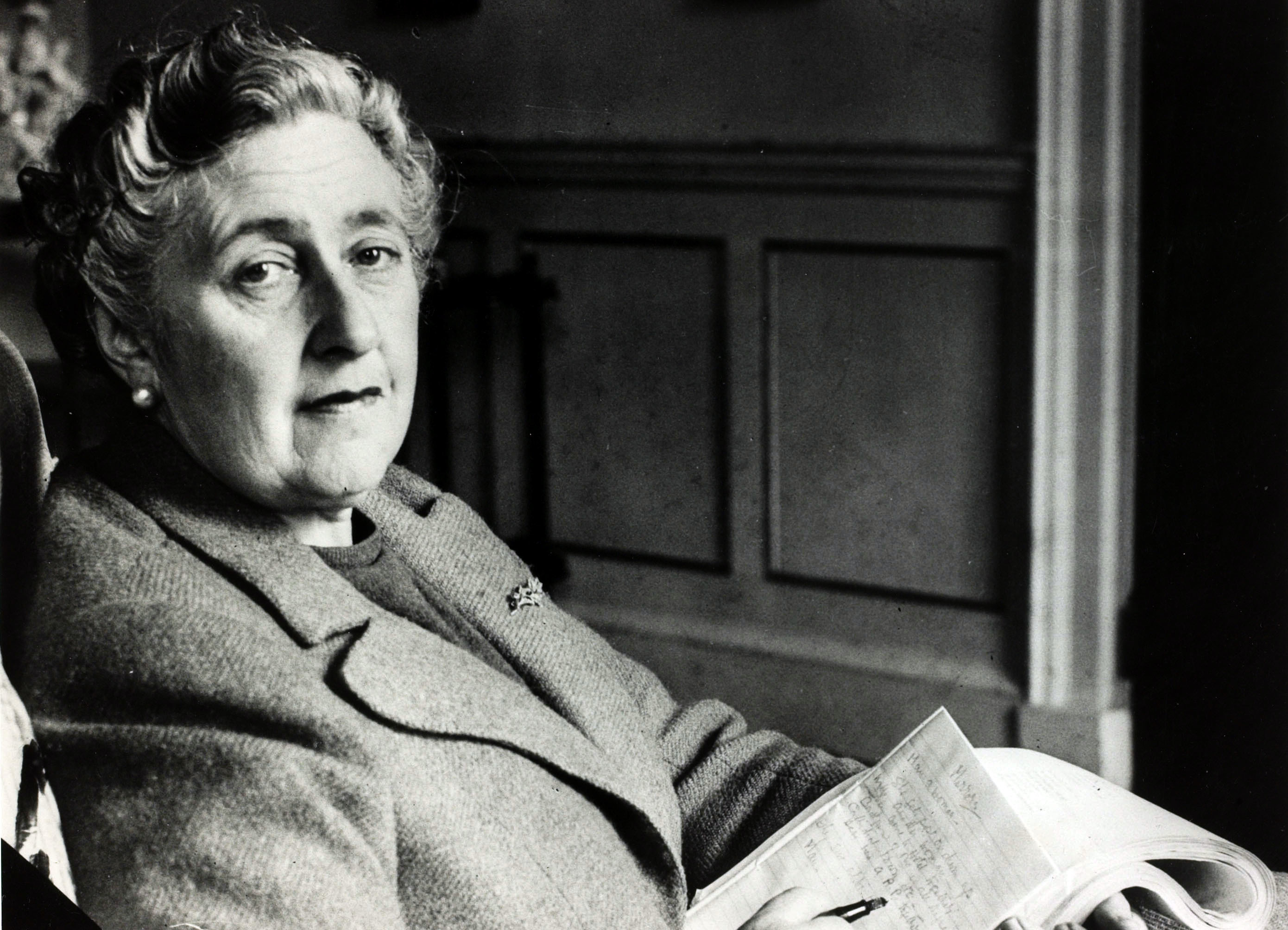 Agatha Christie, en una imagen de enero de 1946.