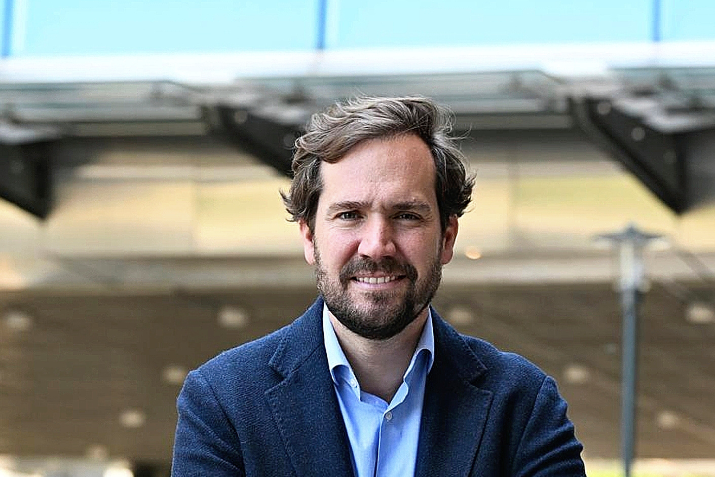Borja Gim�nez, en la sede del Parlamento Europeo