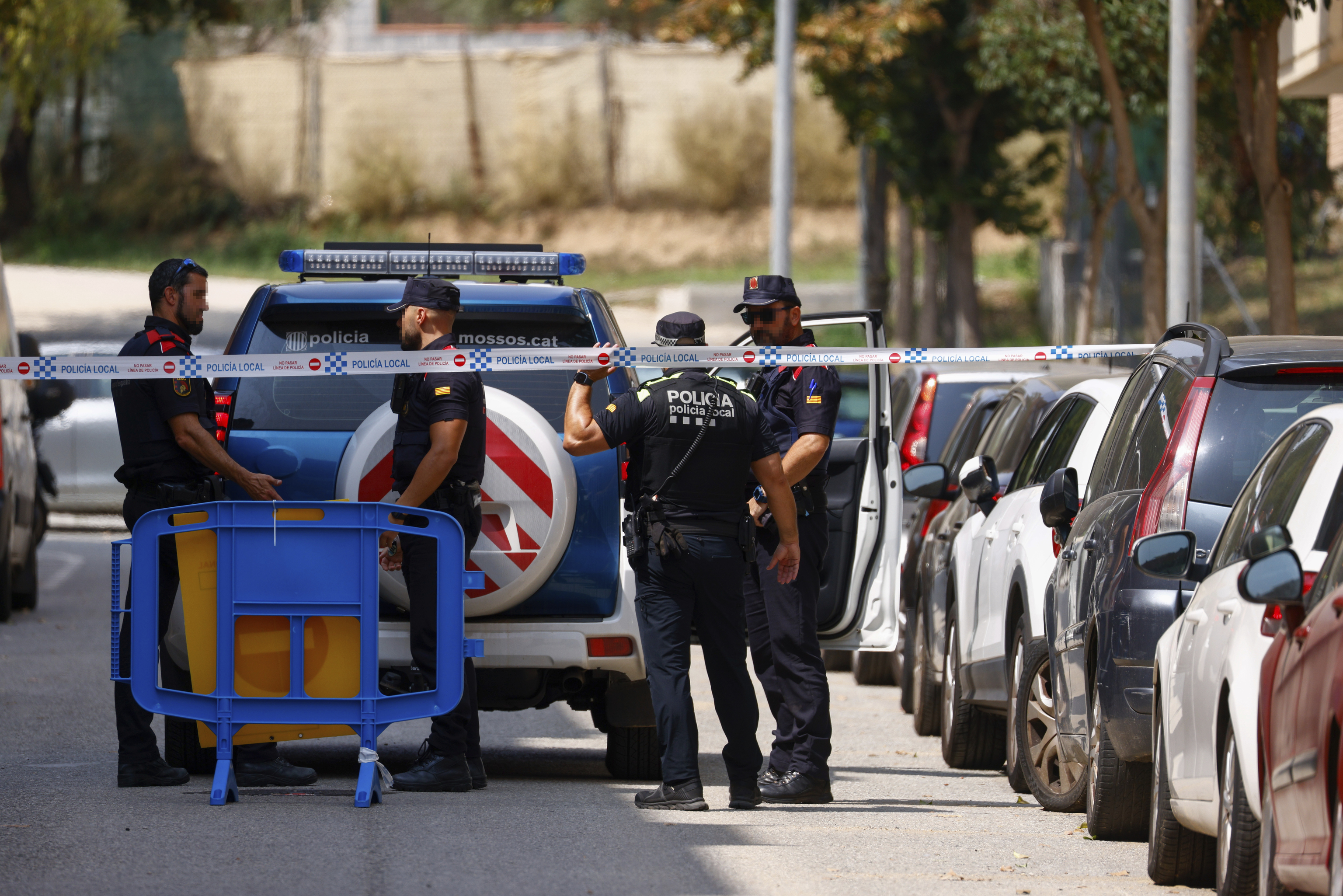 Efectivos de los Mossos d'Esquadra