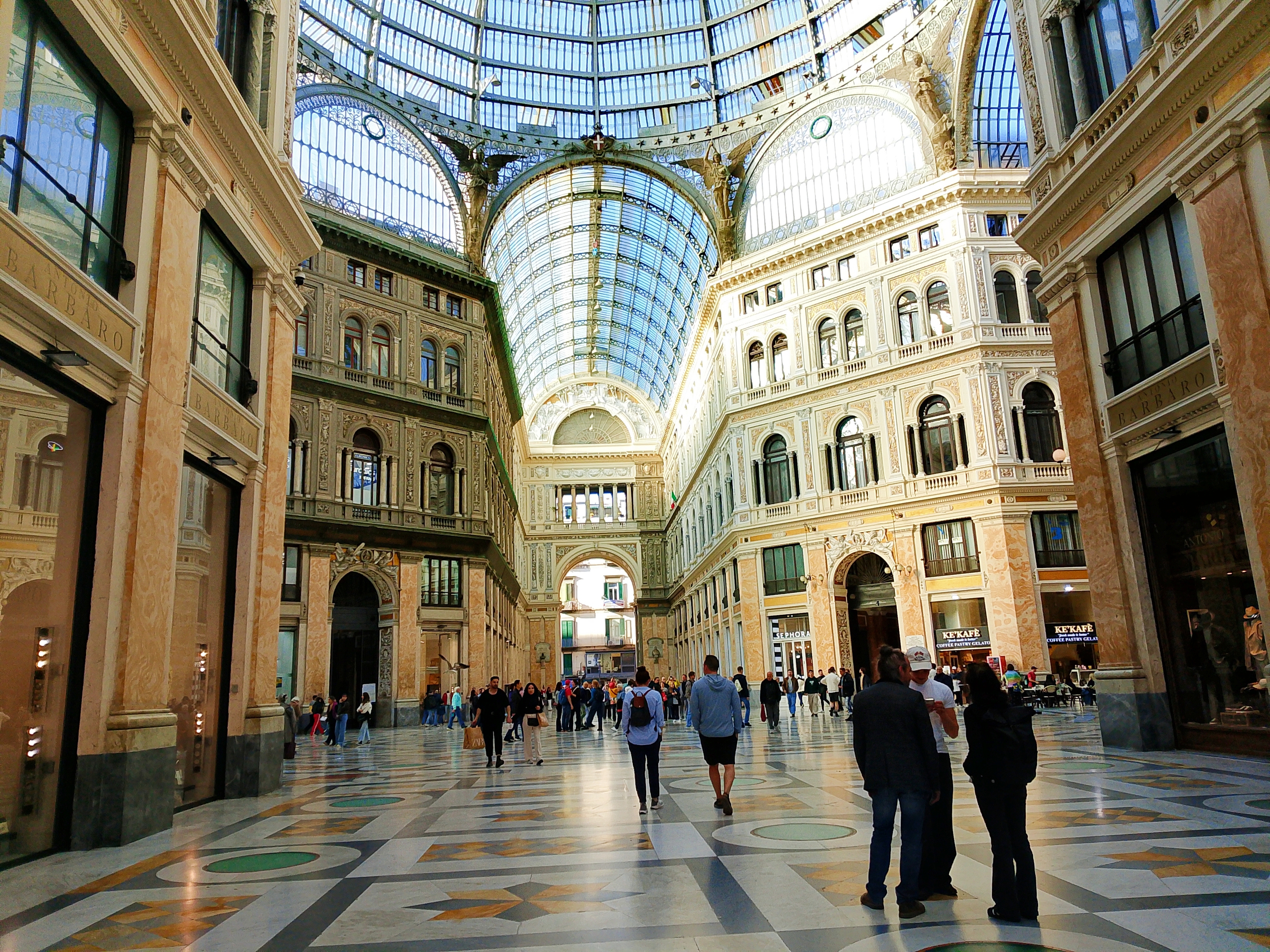 La galería comercial Umberto I.