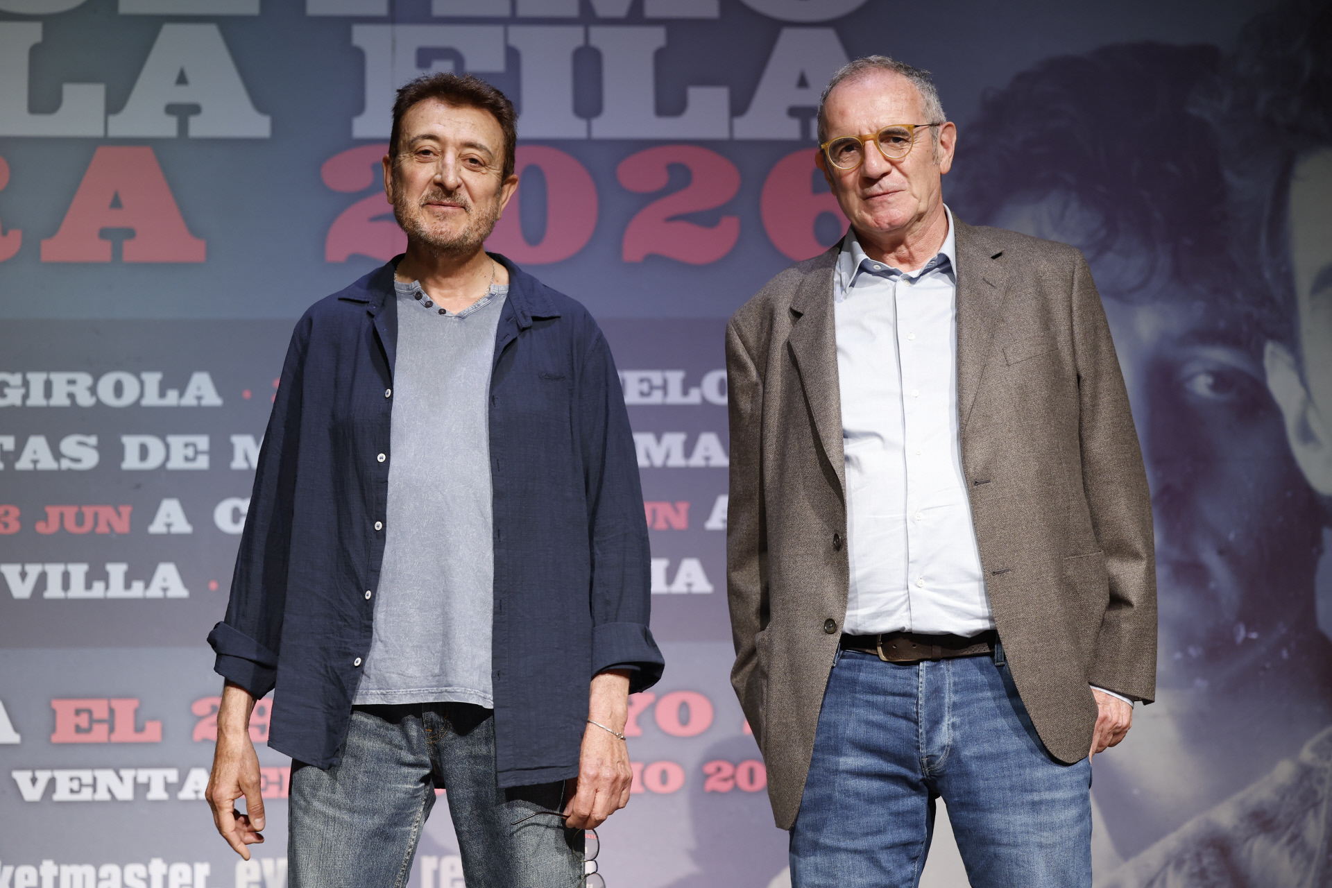 Manolo Garc�a junto a Qumi Portet en 2025