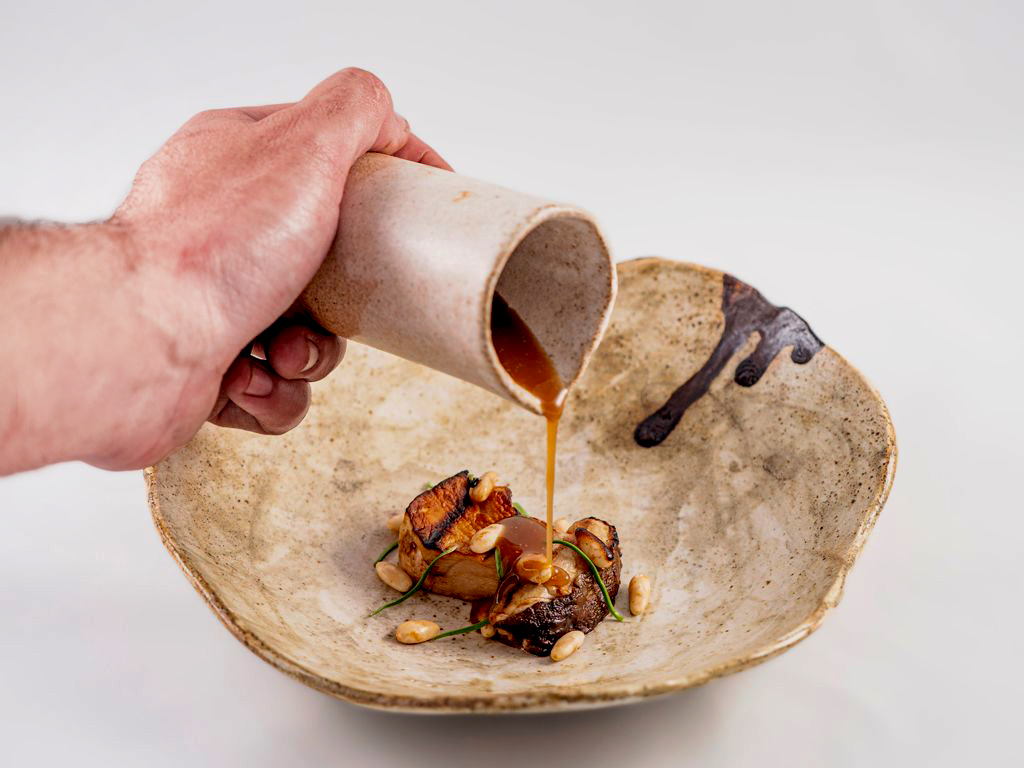 Vajilla para el restaurante Oba-.