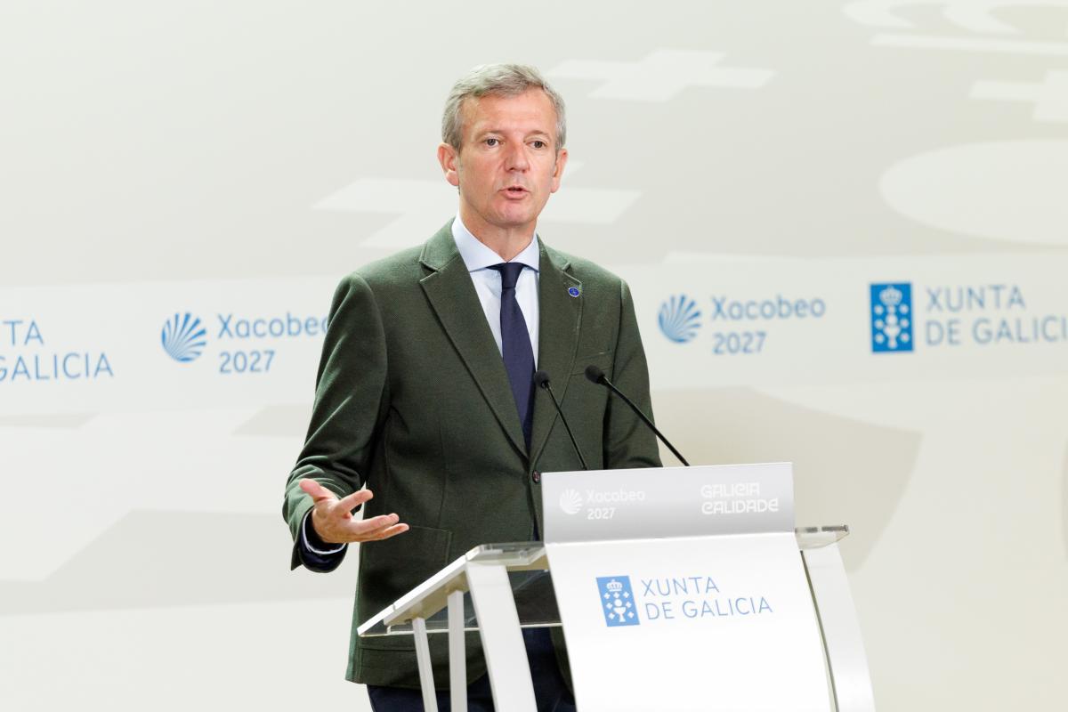 El presidente de la Xunta, Alfonso Rueda.