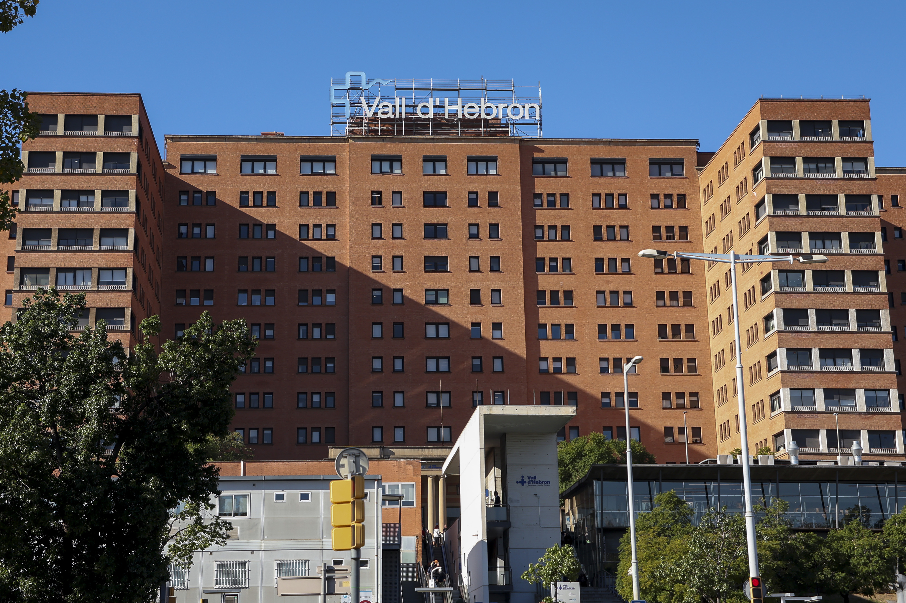 El Hospital Vall d'Hebron donde estuvo ingresado