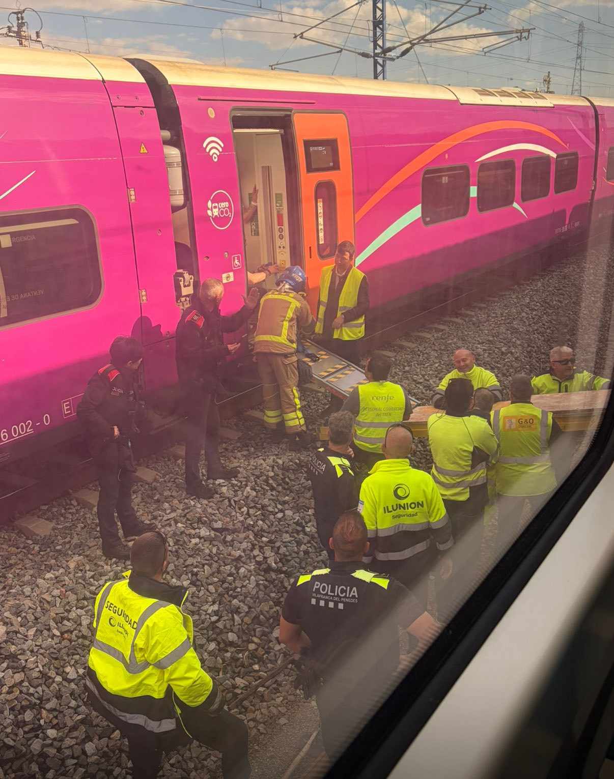 Tren Avant averiado en Vilafranca.