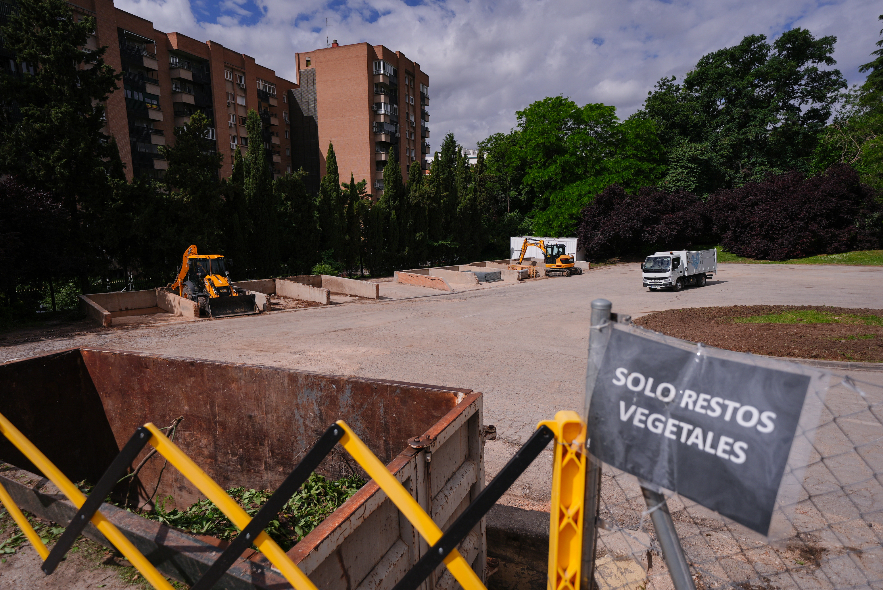 Entorno donde se levantará el centro de reciclaje.