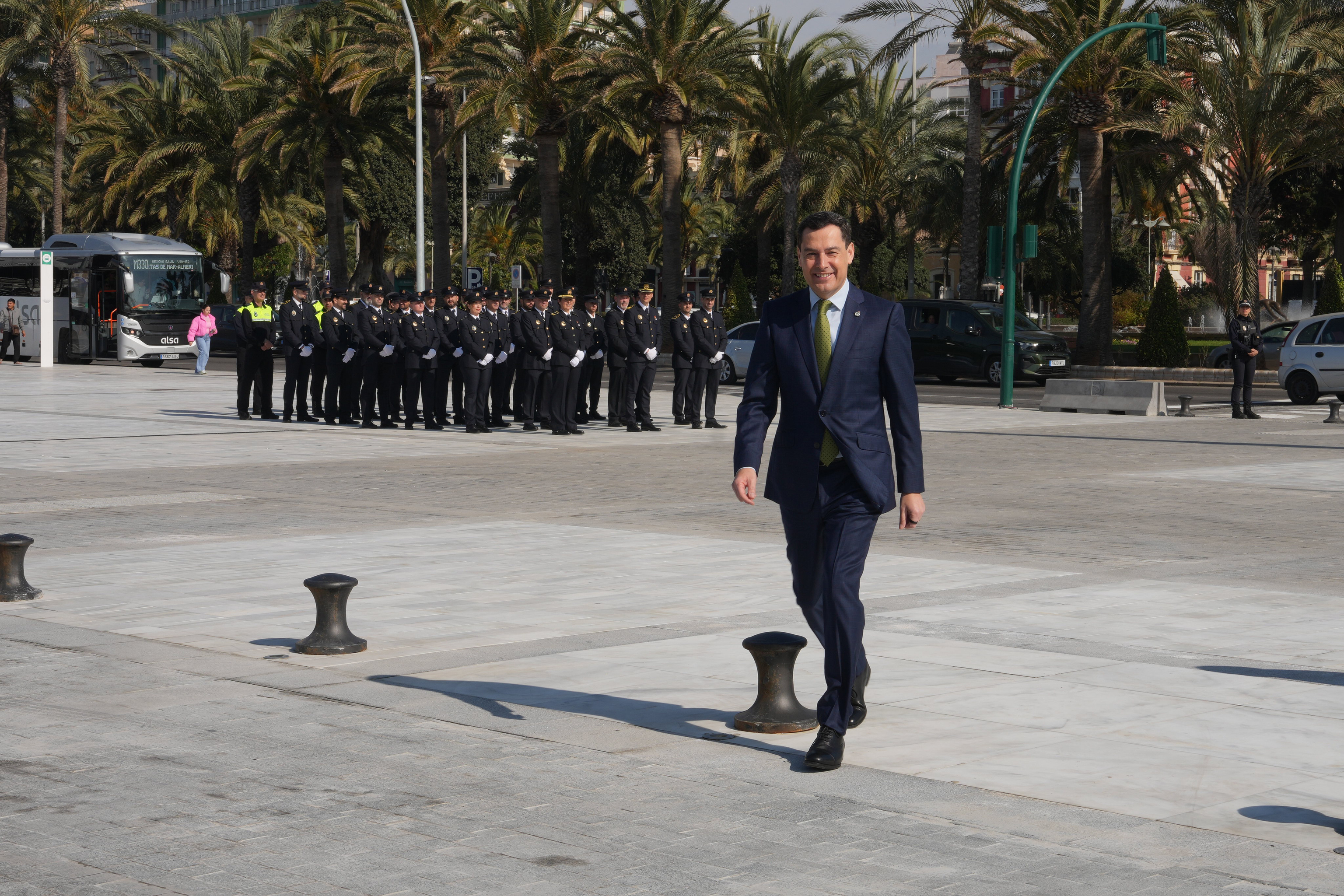 El presidente de la Junta de Andaluc�a y candidato a la reelecci�n, Juanma Moreno Bonilla.