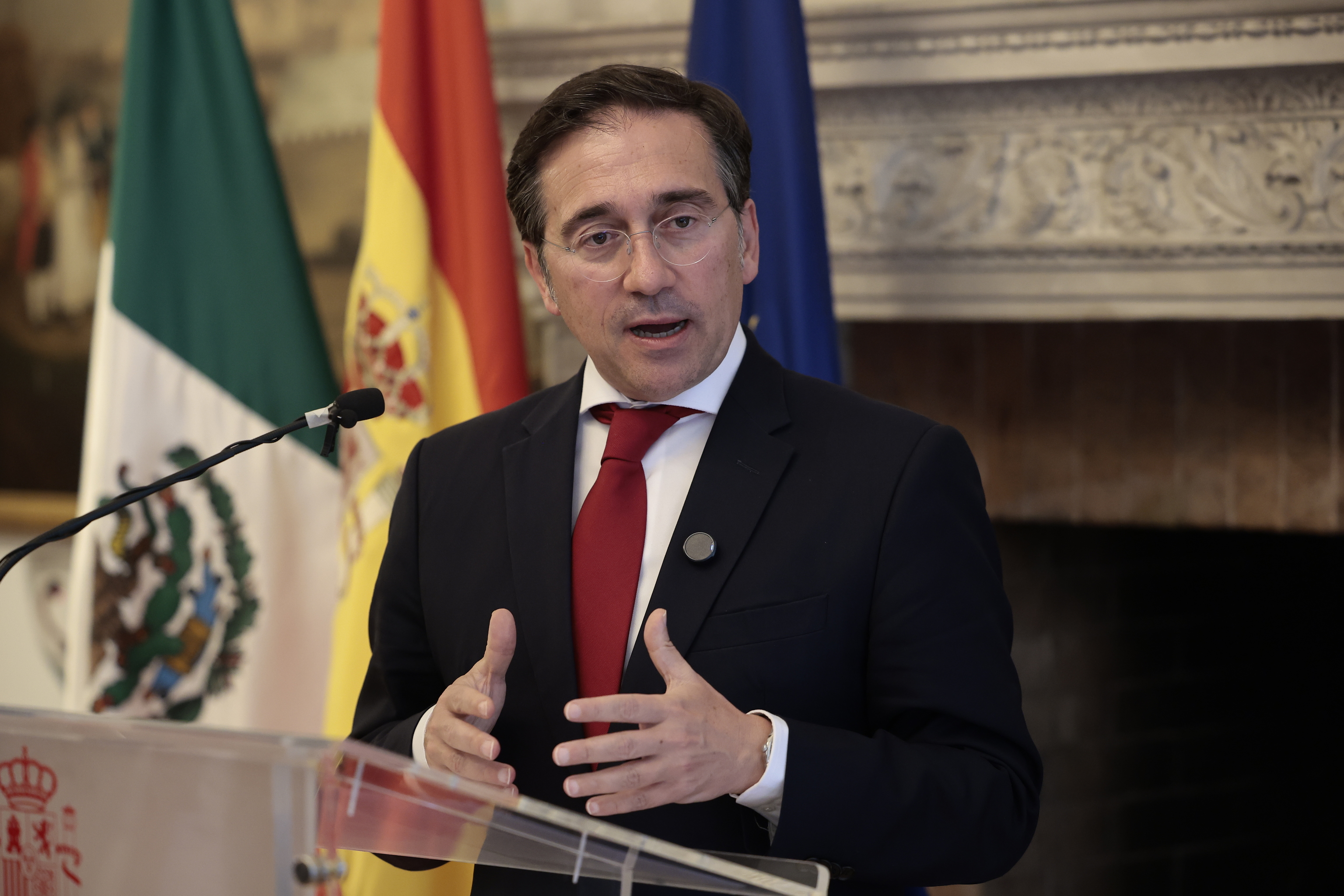 El ministro de Asuntos Exteriores, en Ciudad de M�xico