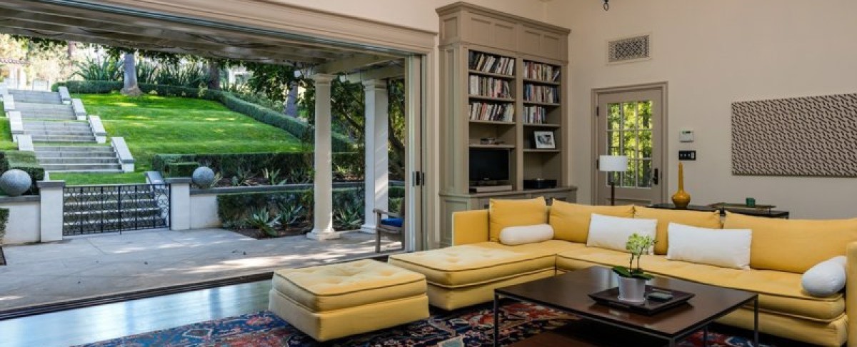 Interior de la mansi�n de Angelina Jolie, en una imagen de archivo