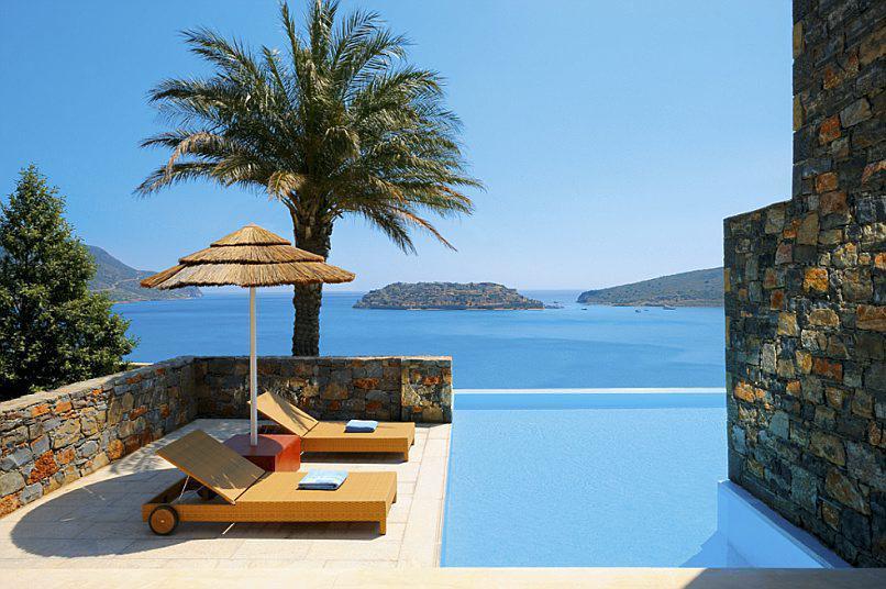 Un hotel en la isla de Creta.