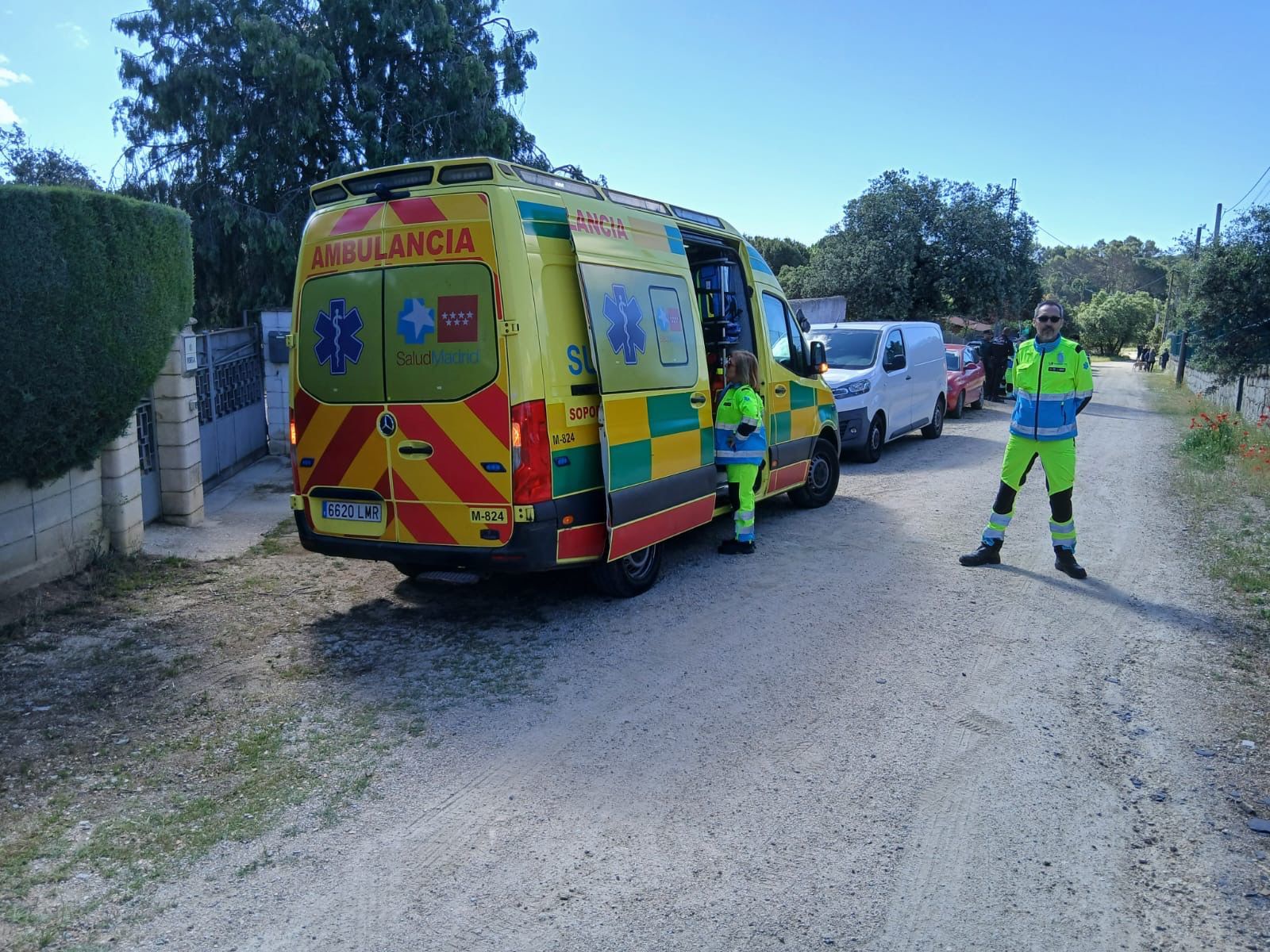 La Guardia Civil investiga la muerte violenta de una mujer de 80 a�os en un posible robo en su chal� de Galapagar