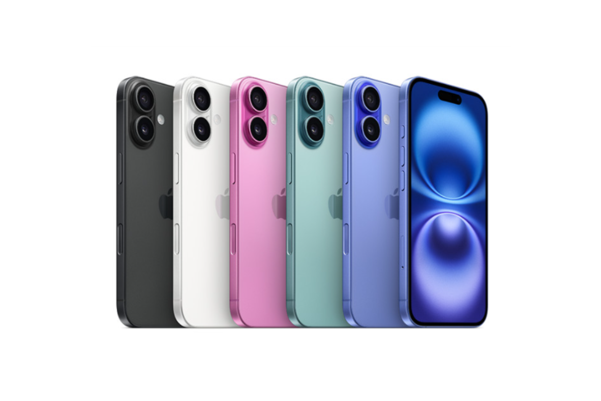 El iPhone 16 y toda su gama de colores.