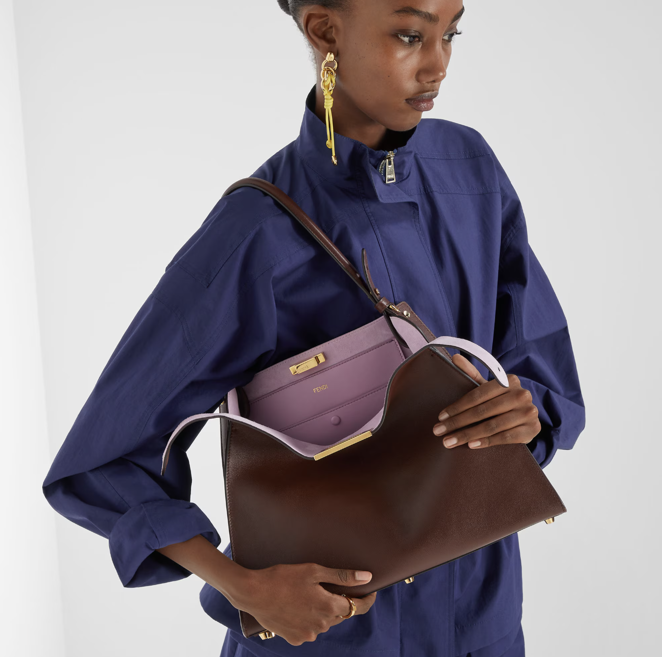 El nuevo 'Way', de Fendi, nacido para abrirse.