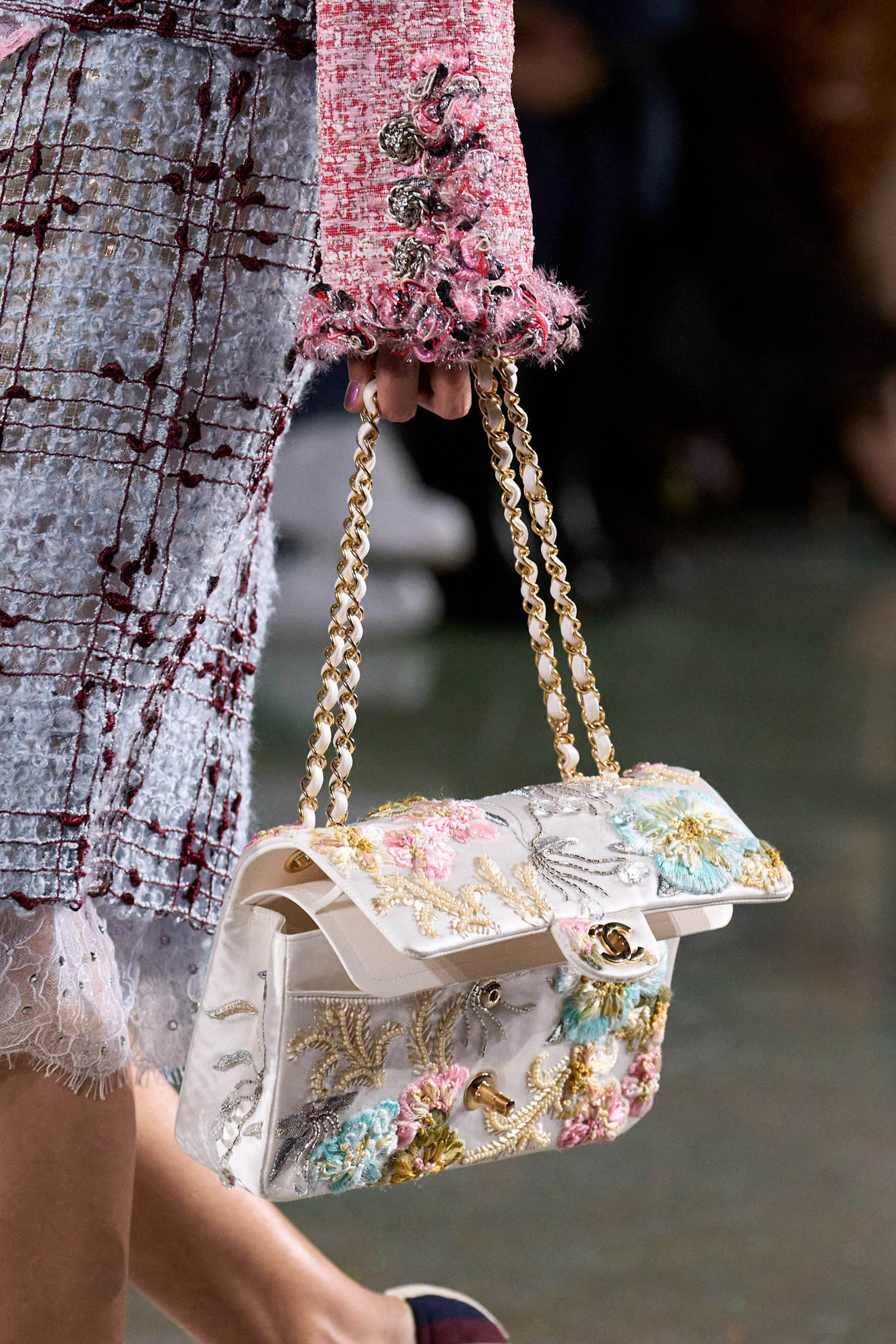 Visto en el desfile de Chanel oto�o-invierno 2026.