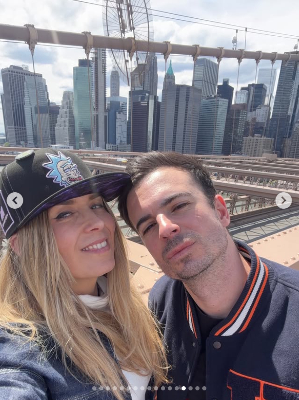 Cristina Bosc� y Karin Herrero, durante su viaje a Nueva York, en una foto compartida en Instagram.