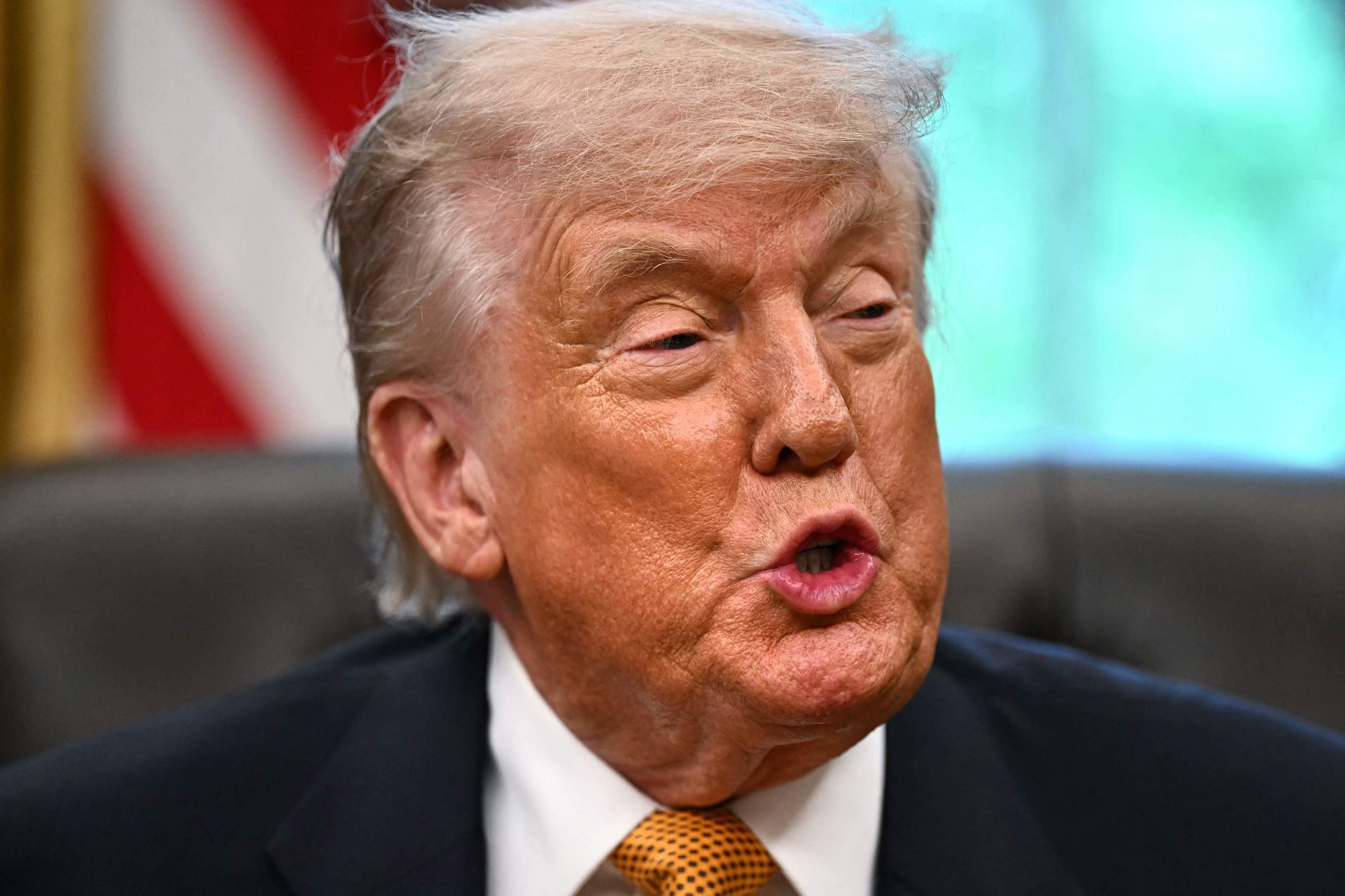 Donald Trump en la Casa Blanca.
