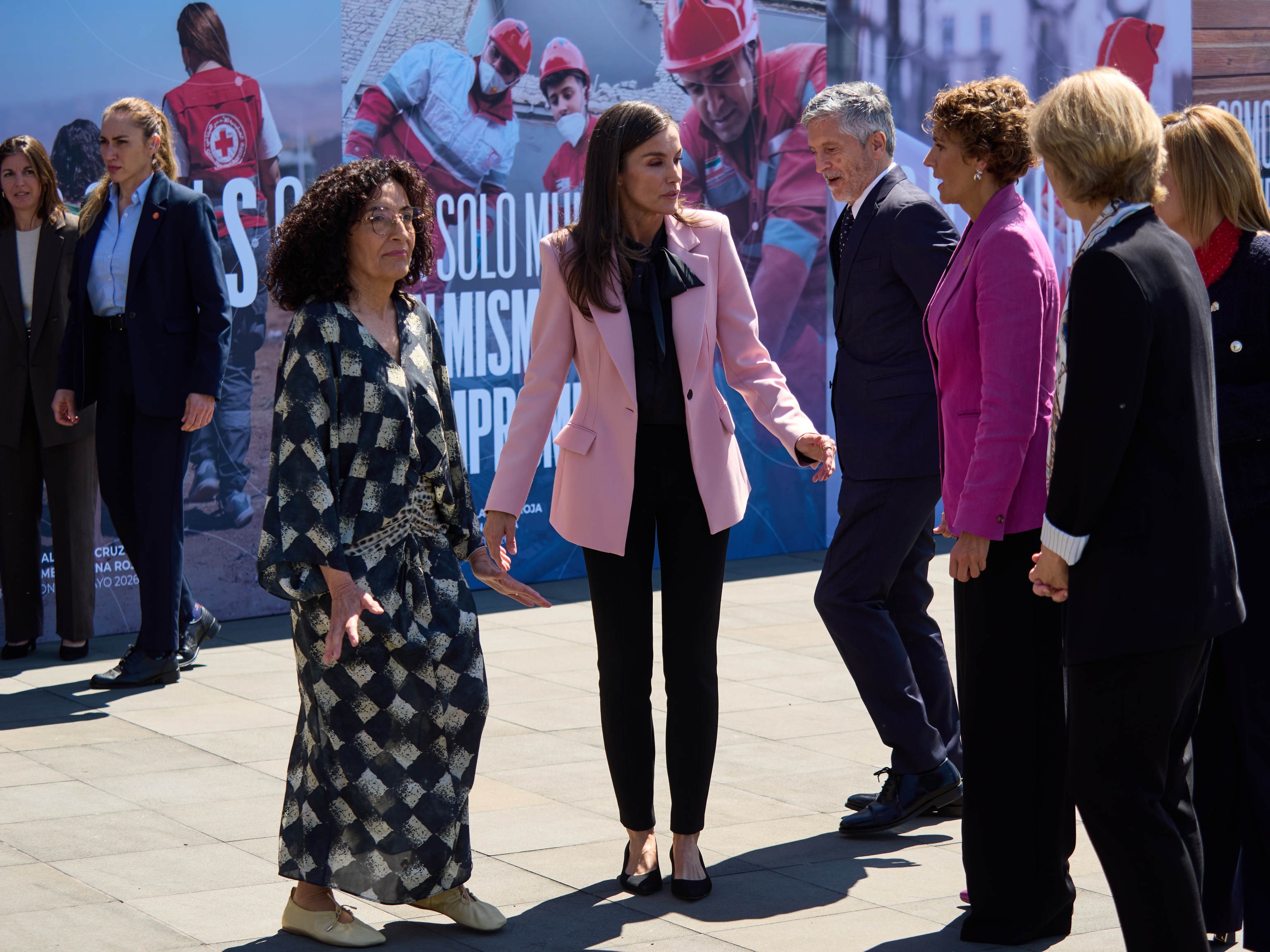 Look completo de Do�a Letizia.