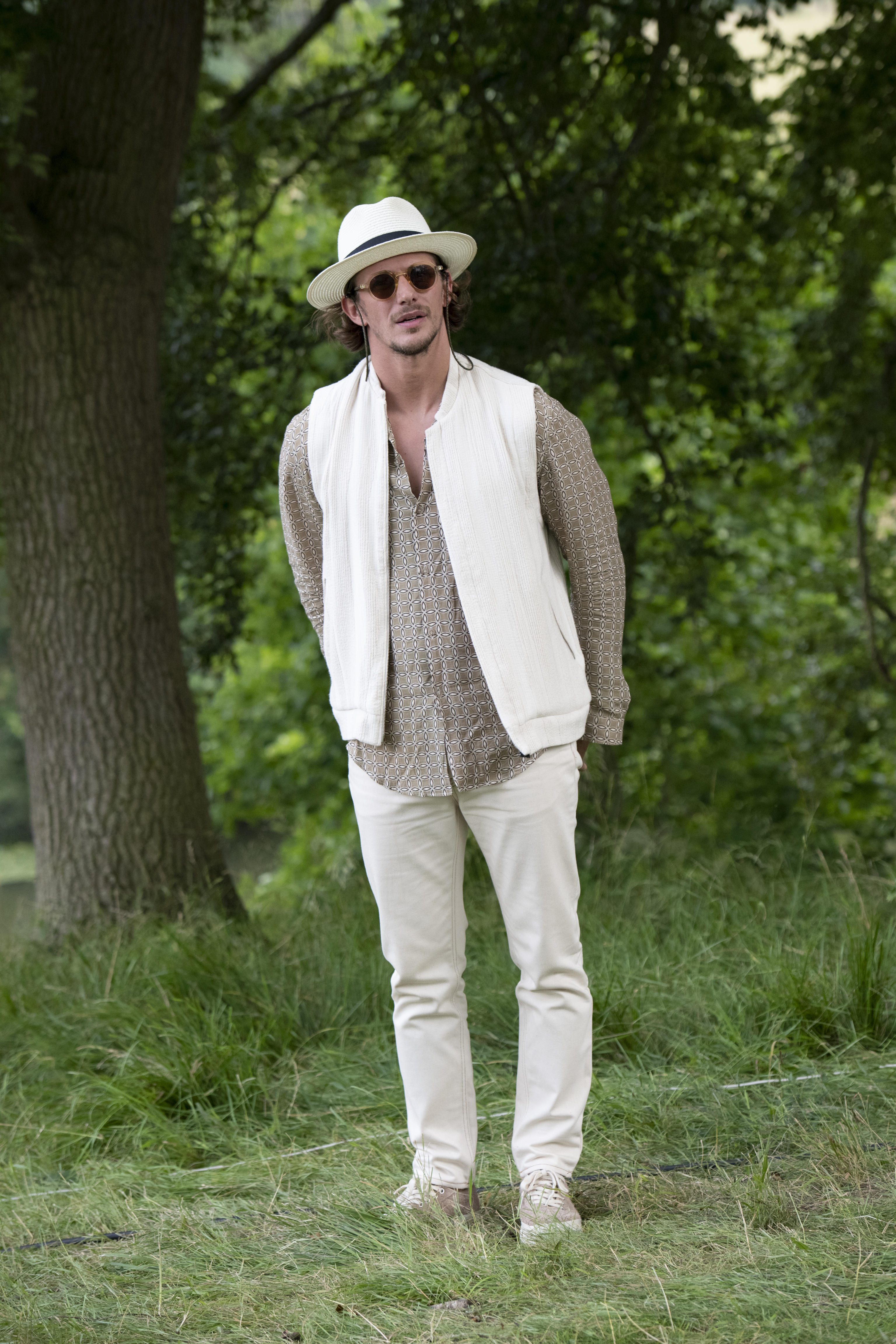 El tambi�n influencer durante el festival Wilderness 2019