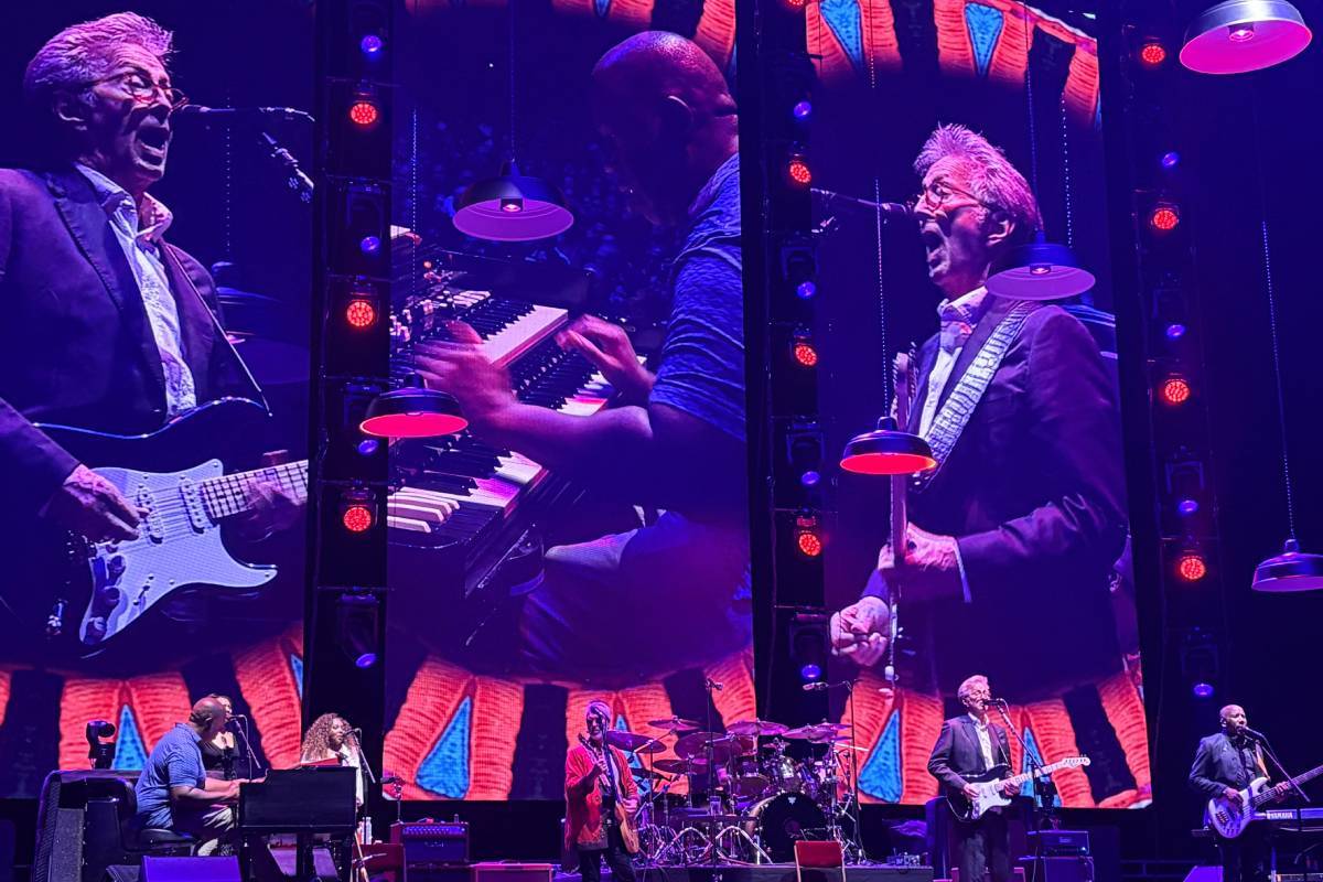 Concierto de Eric Clapton en el Movistar Arena de Madrid