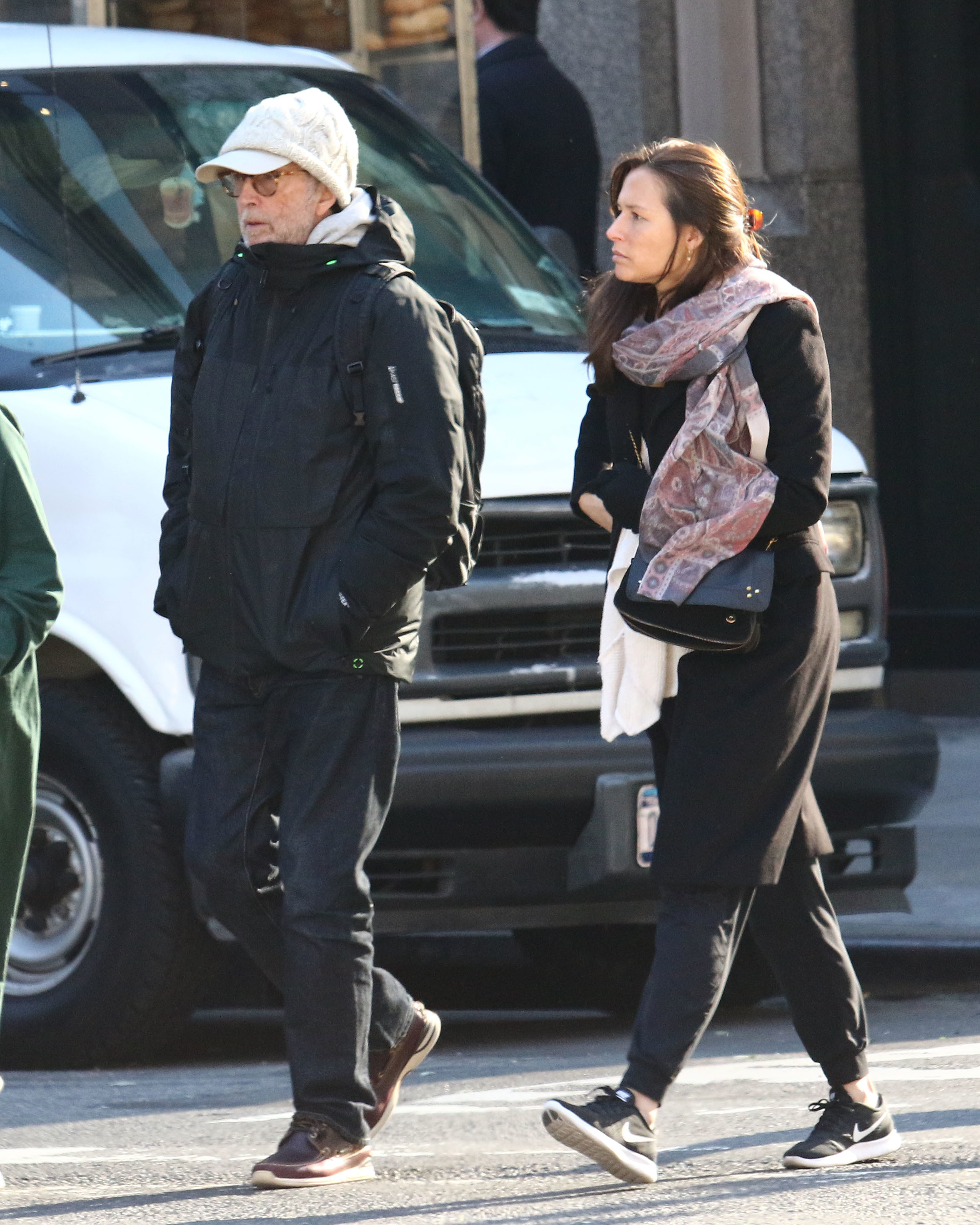 Eric Clapton con su mujer Melia McEnery en 2017