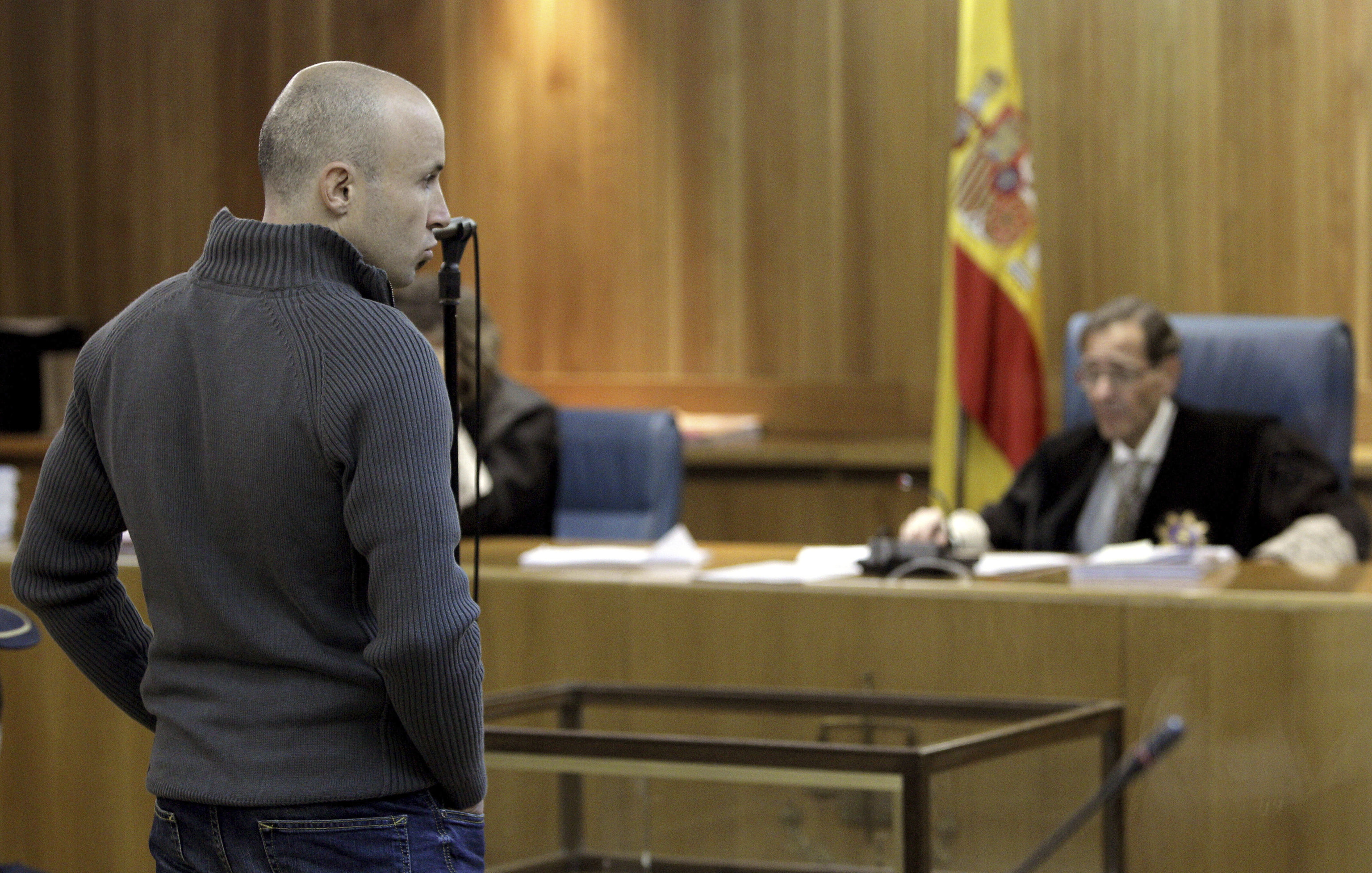 Gurutz Agirresarobe durante su declaración en la vista oral celebrada en el Audiencia Nacional.