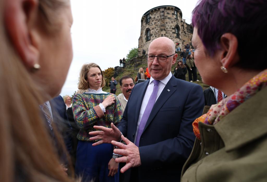 El primer ministro de Escocia, John Swinney, este s�bado en Edimburgo.