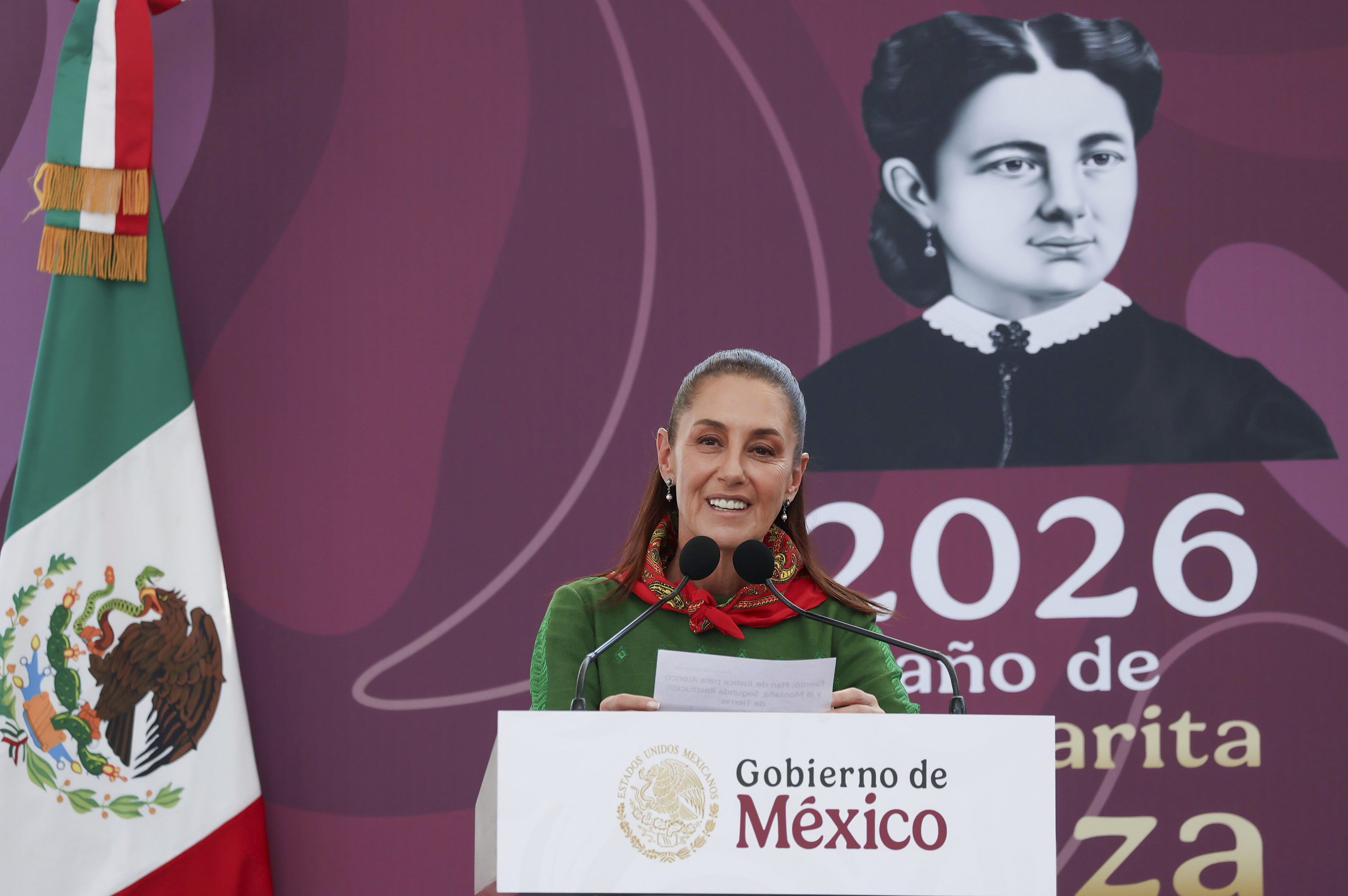 La presidenta de M�xico, Claudia Sheinbaum.