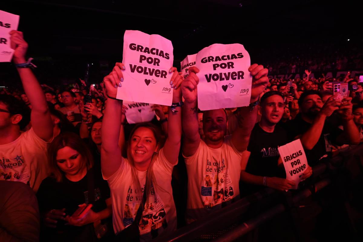 Fans de La Oreja de Van Gogh en la nueva gira 'Tantas cosas que contar'