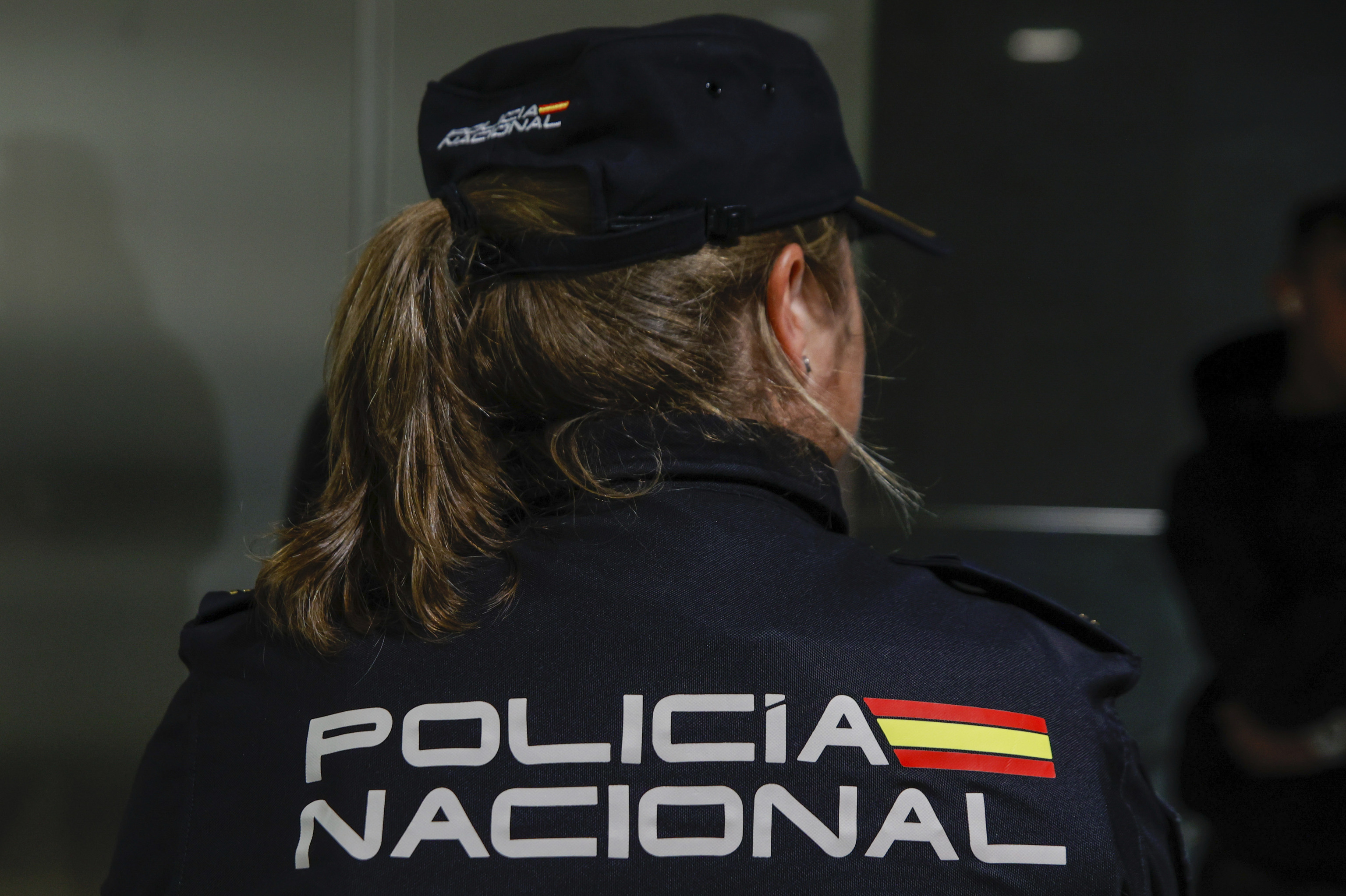 Una agente de la Policía Nacional, en una imagen de archivo.