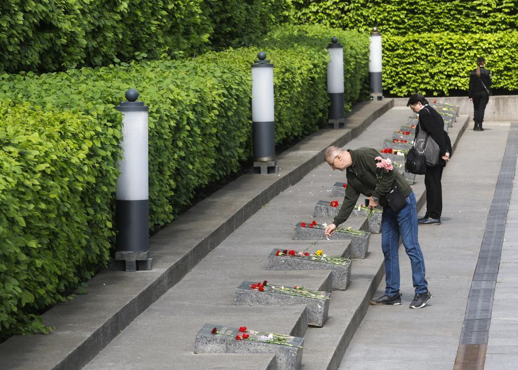 Conmemoran en Kiev el D�a de la Victoria.