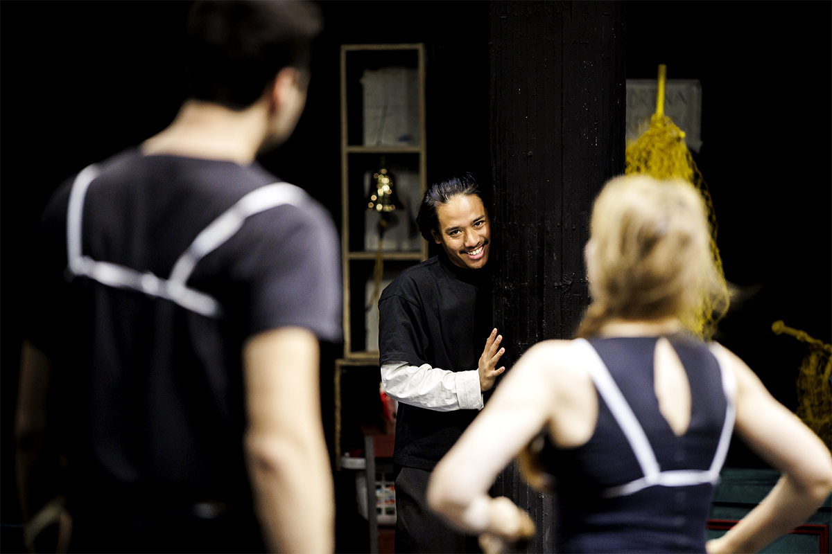 Imagen de ensayo de la obra 'Las �ltimas'.