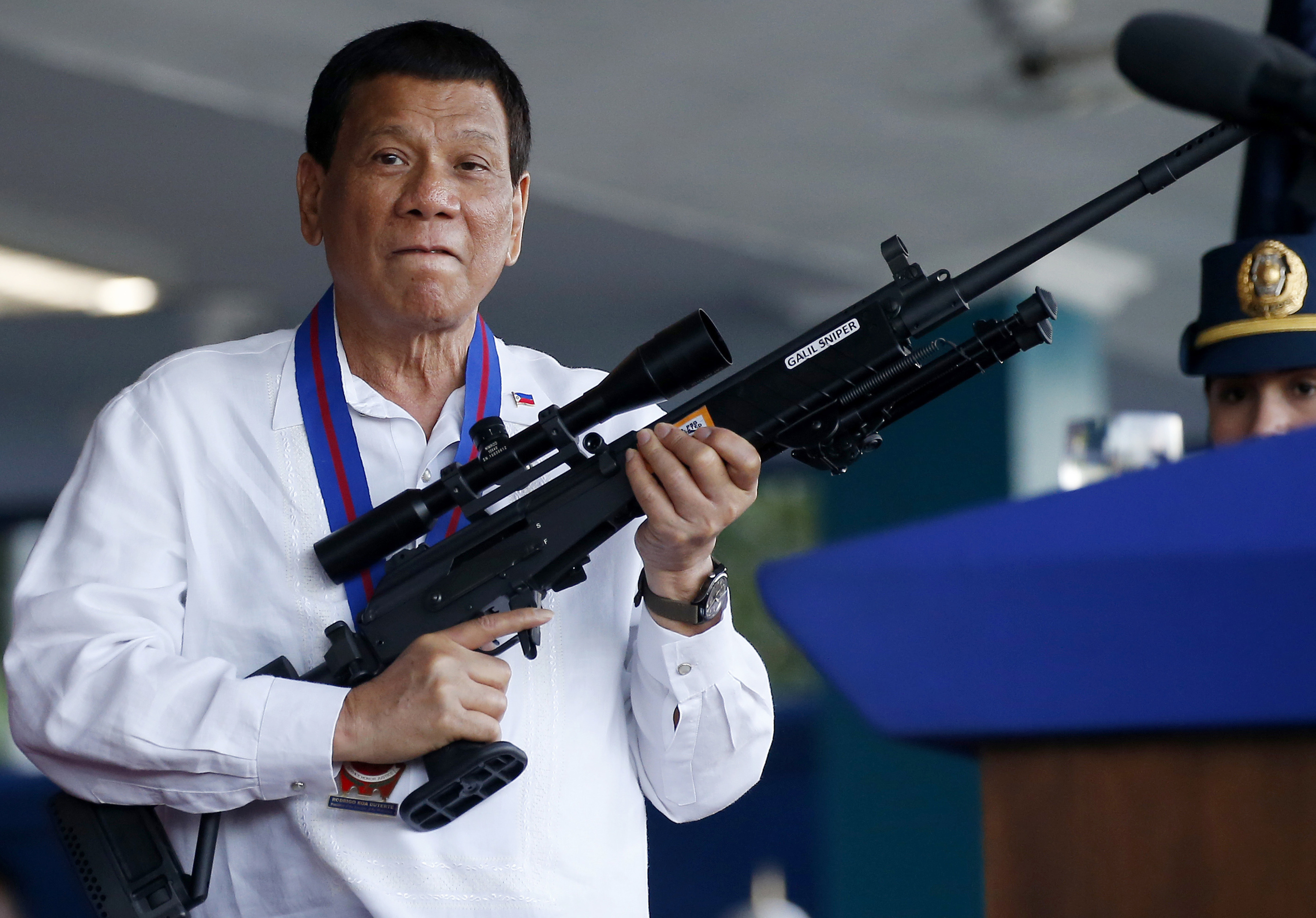 El ex presidente Rodrigo Duterte.