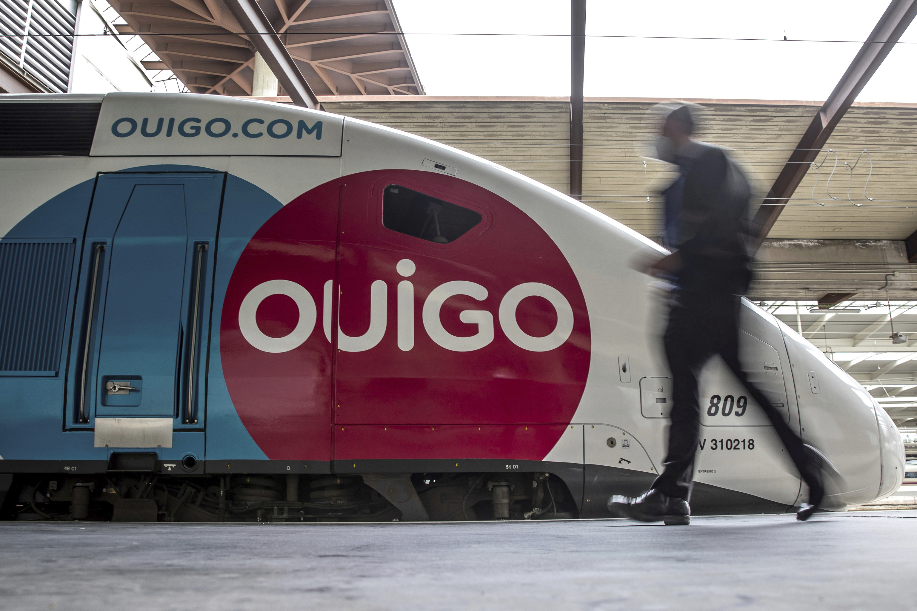 Un tren de Ouigo.