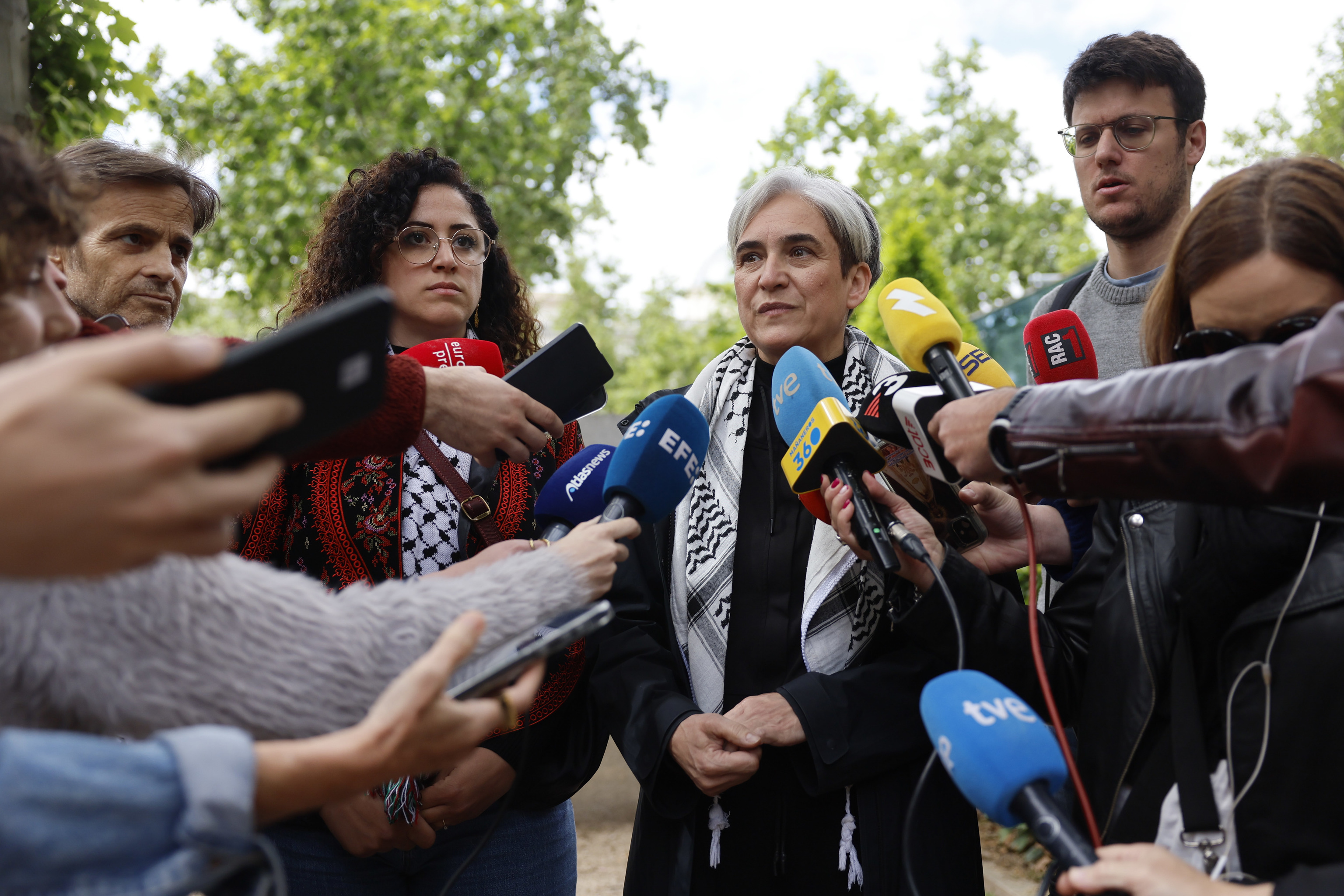 La ex alcaldesa de Barcelona Ada Colau.