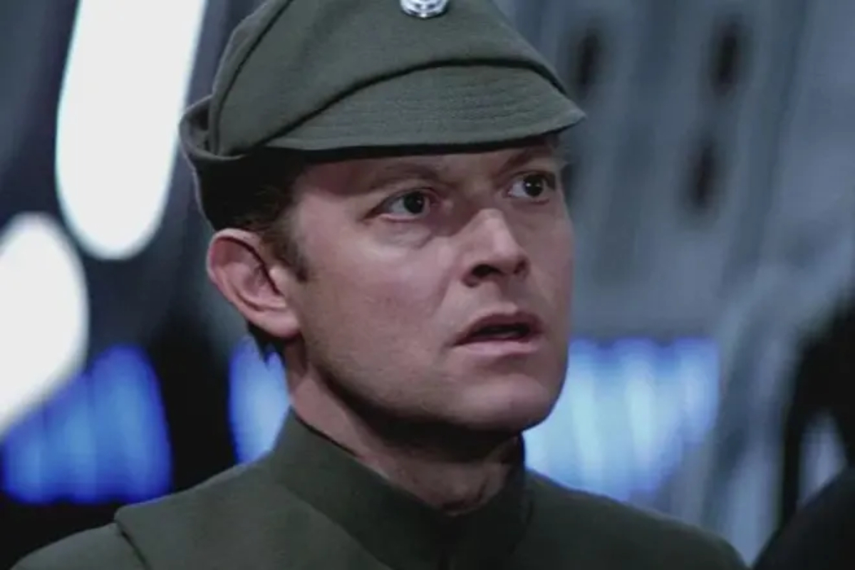 Michael Pennington, en la pel�cula Star Wars.