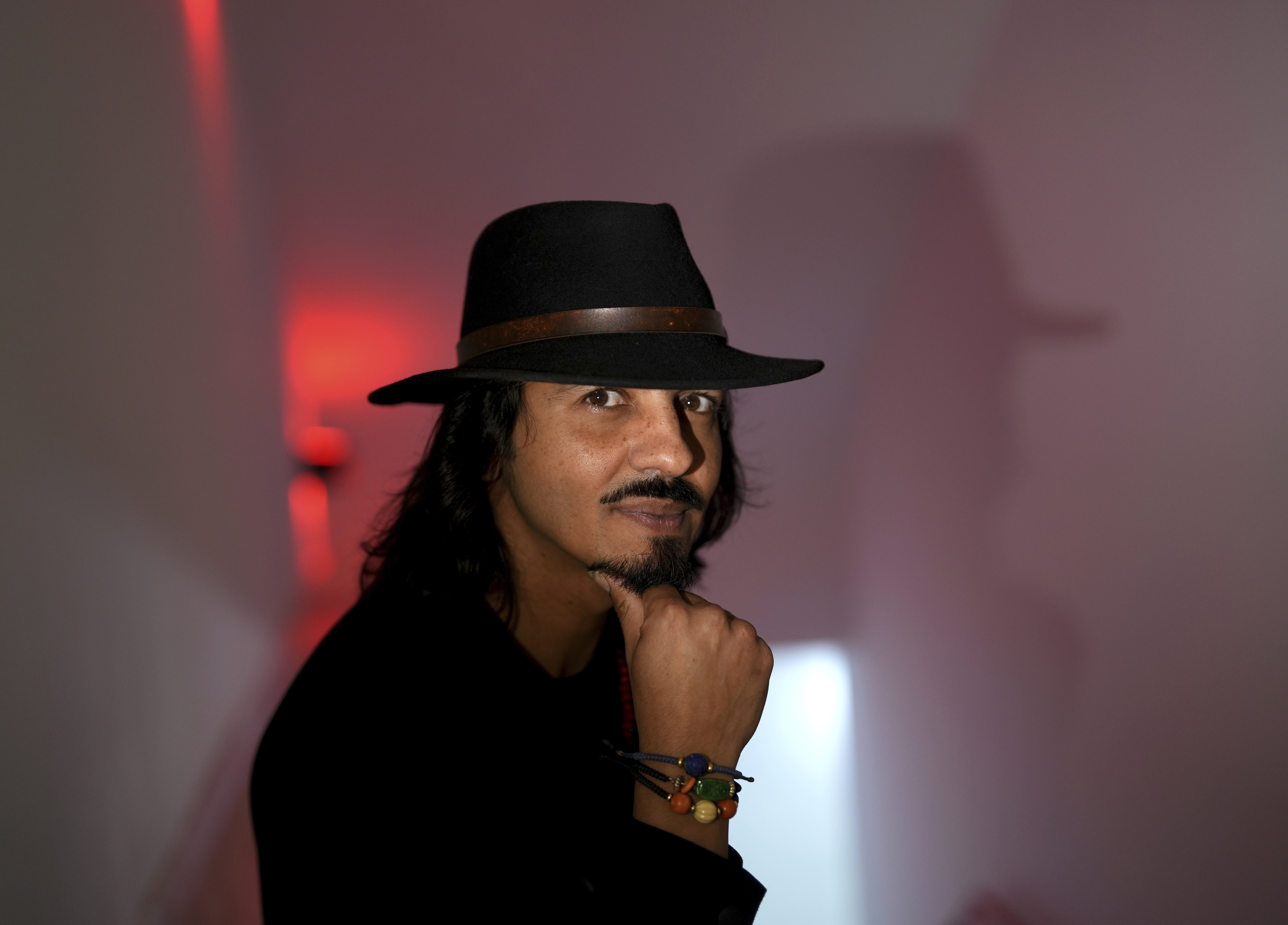 Farruquito posa para la entrevista.