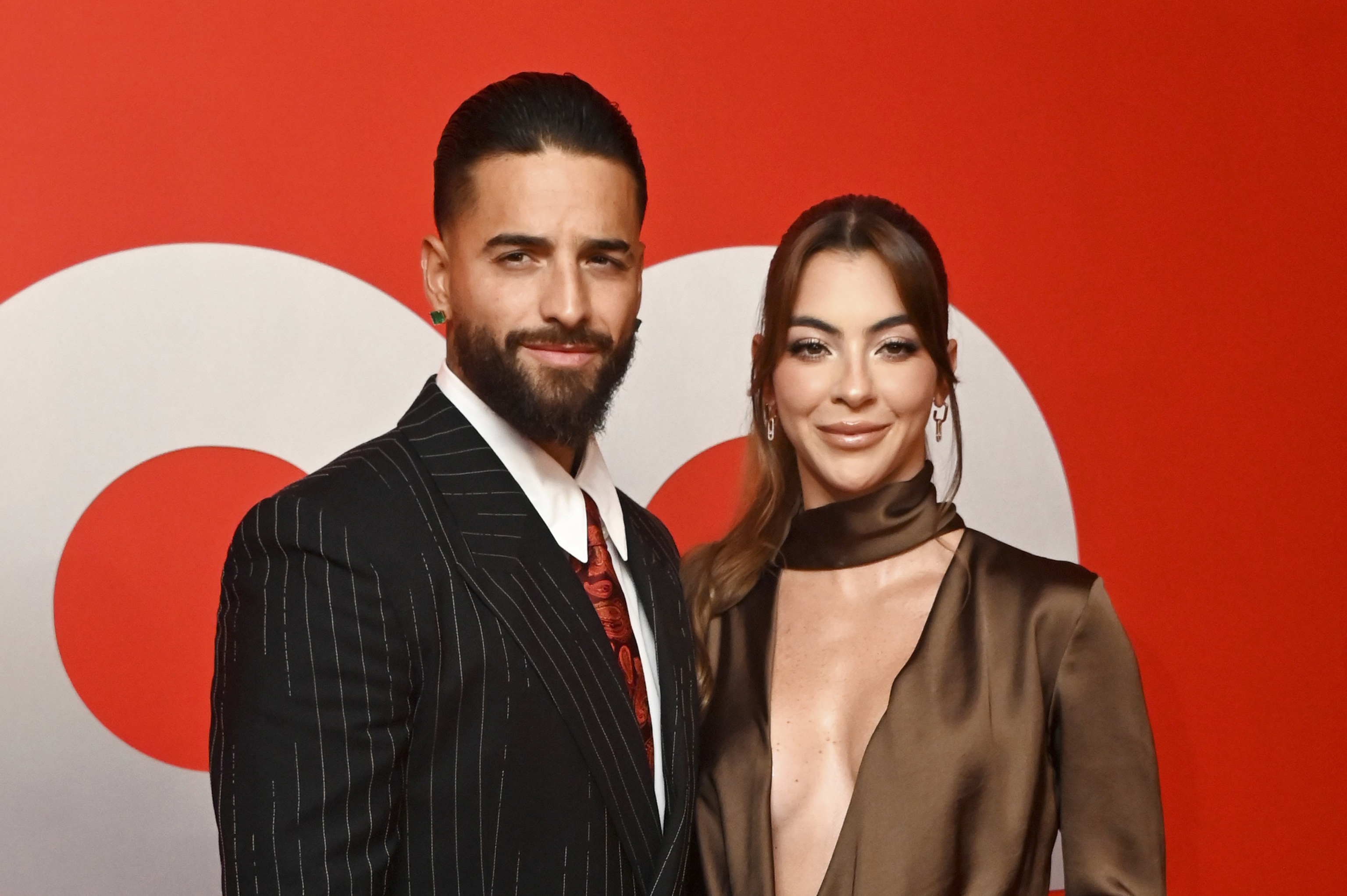 Maluma junto a Susana G�mez en 2025