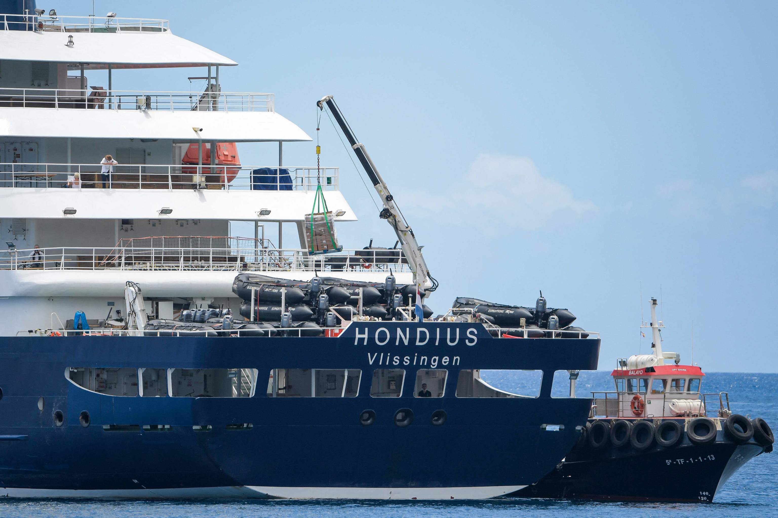 El crucero MV Hondius en Espa�a, el 11 de mayo de 2026
