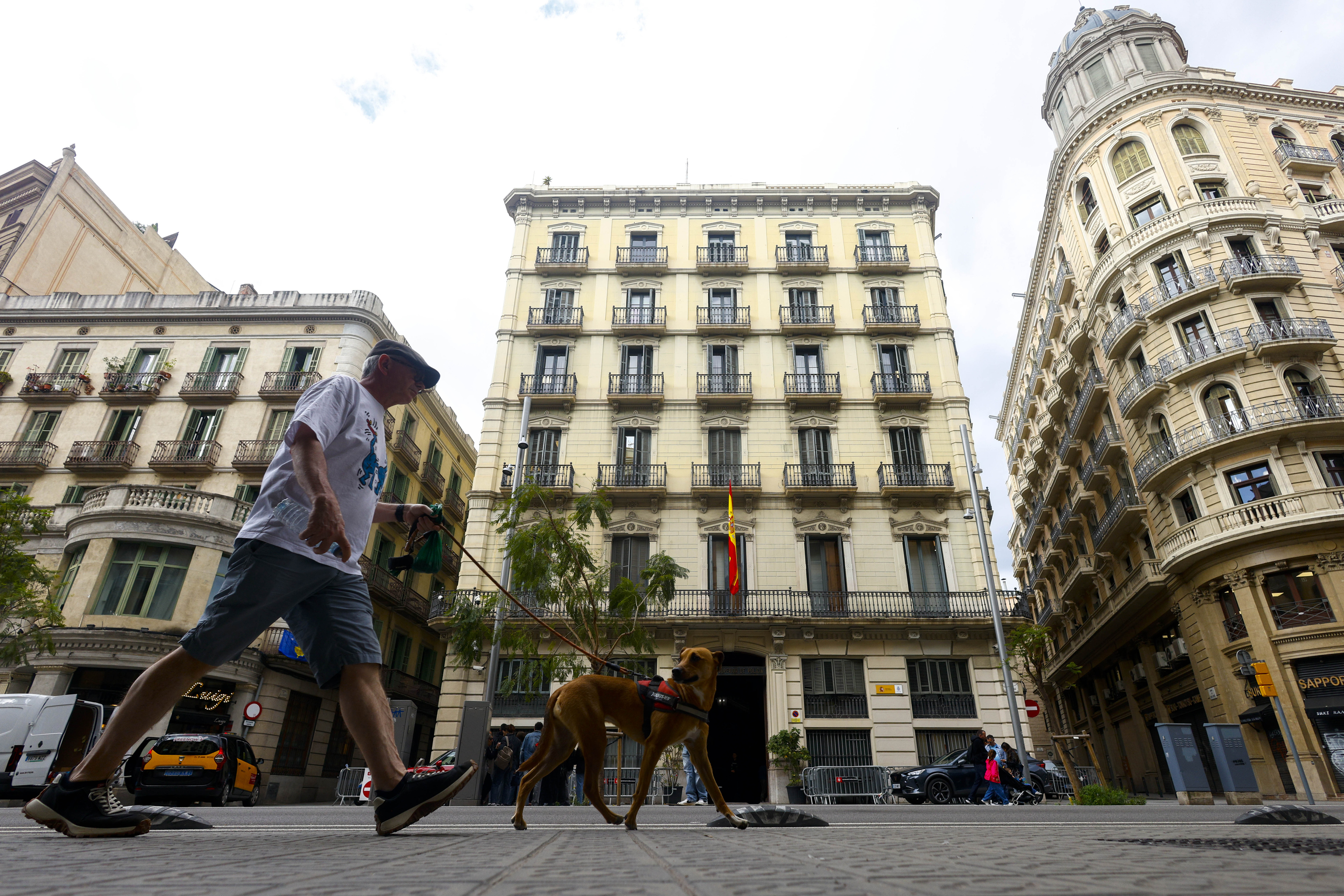Comisar�a de V�a Layetana, en Barcelona.