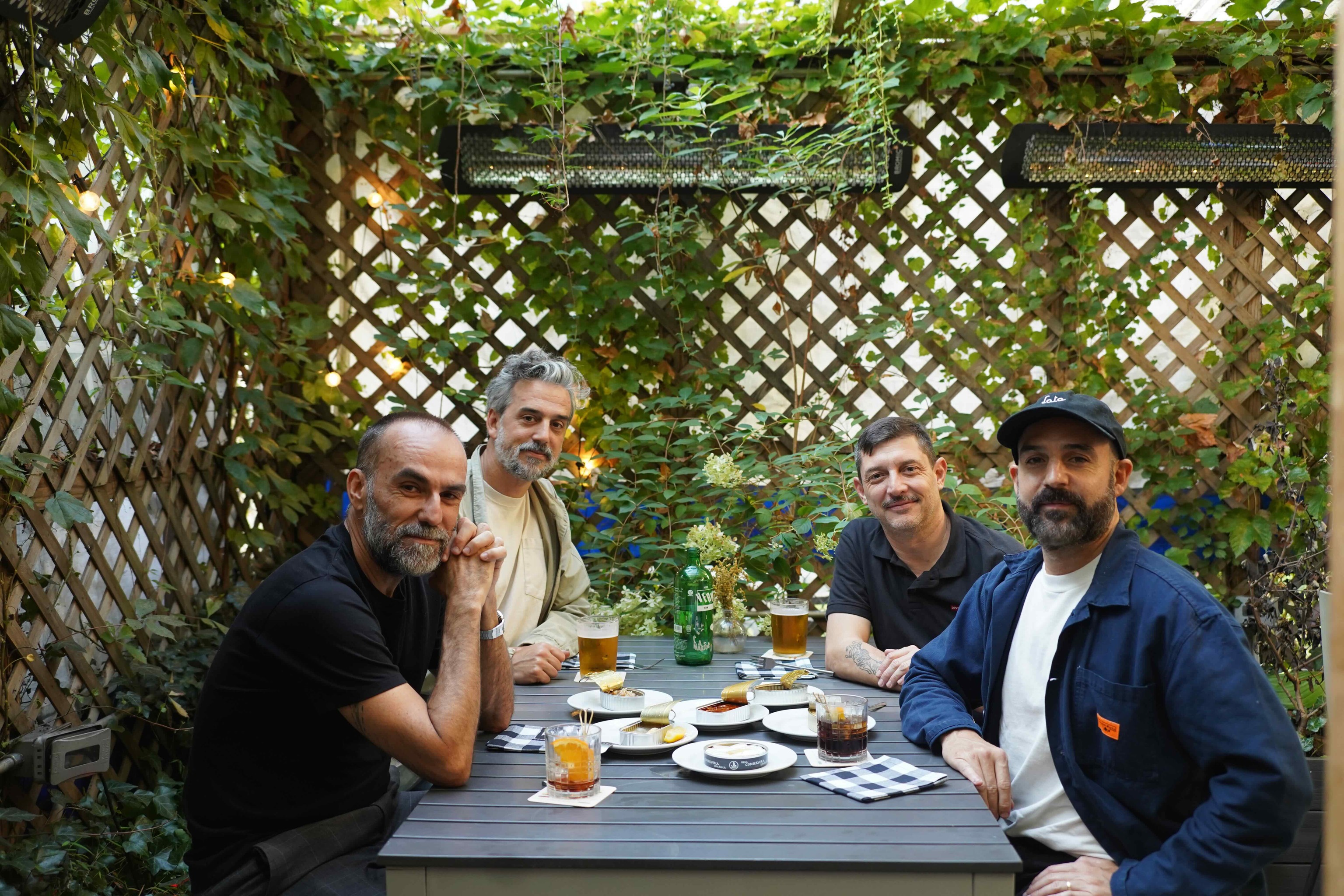 Los fundadores de Lata, de izda. a dcha.: Nacho Valle, Xavier (Xevi) Gallego, Vicent Sendra y Dani Viedma.