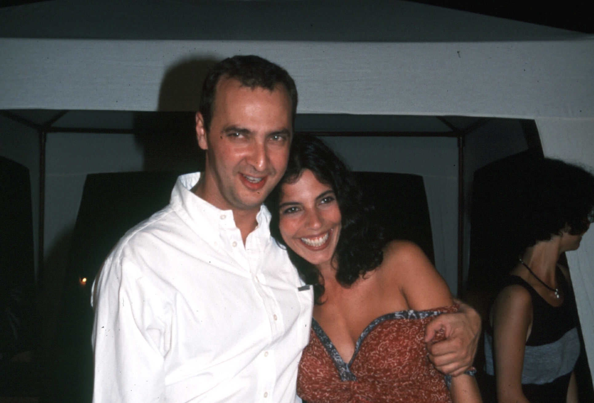 La pareja, en 1998.